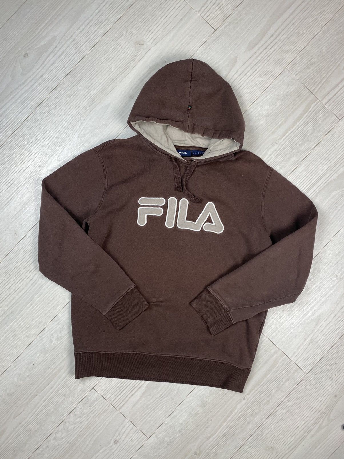 Fila × Vintage 90s Vintage Fila hoodie big teddy logo y2k Size US M / EU 48-50 / 2 - 2 Thumbnail