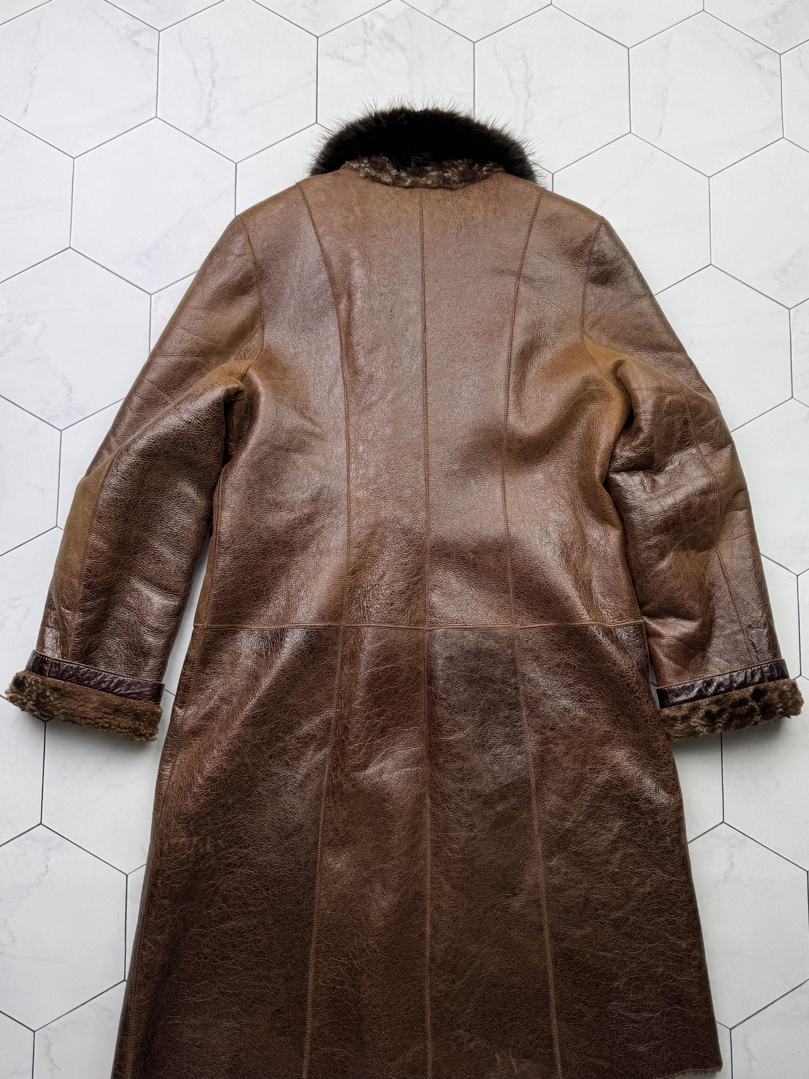 Japanese Brand Vintage Real Sheepskin 2 in 1 Coat (B586)E2 Size L / US 10 / IT 46 - 8 Thumbnail