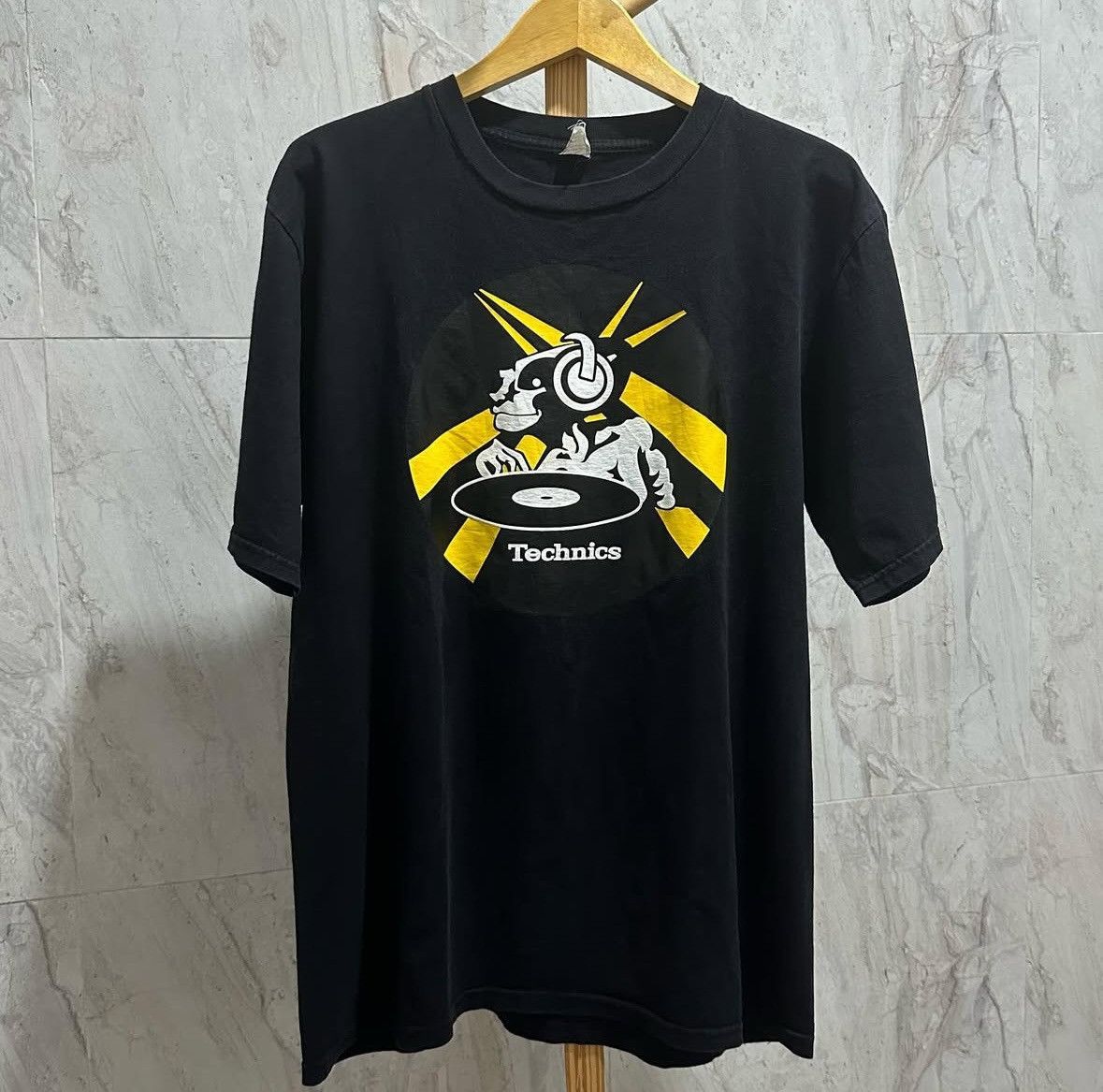 Band Tees × Rap Tees × Vintage Technics turntable vintage tee Size US L / EU 52-54 / 3 - 1 Thumbnail