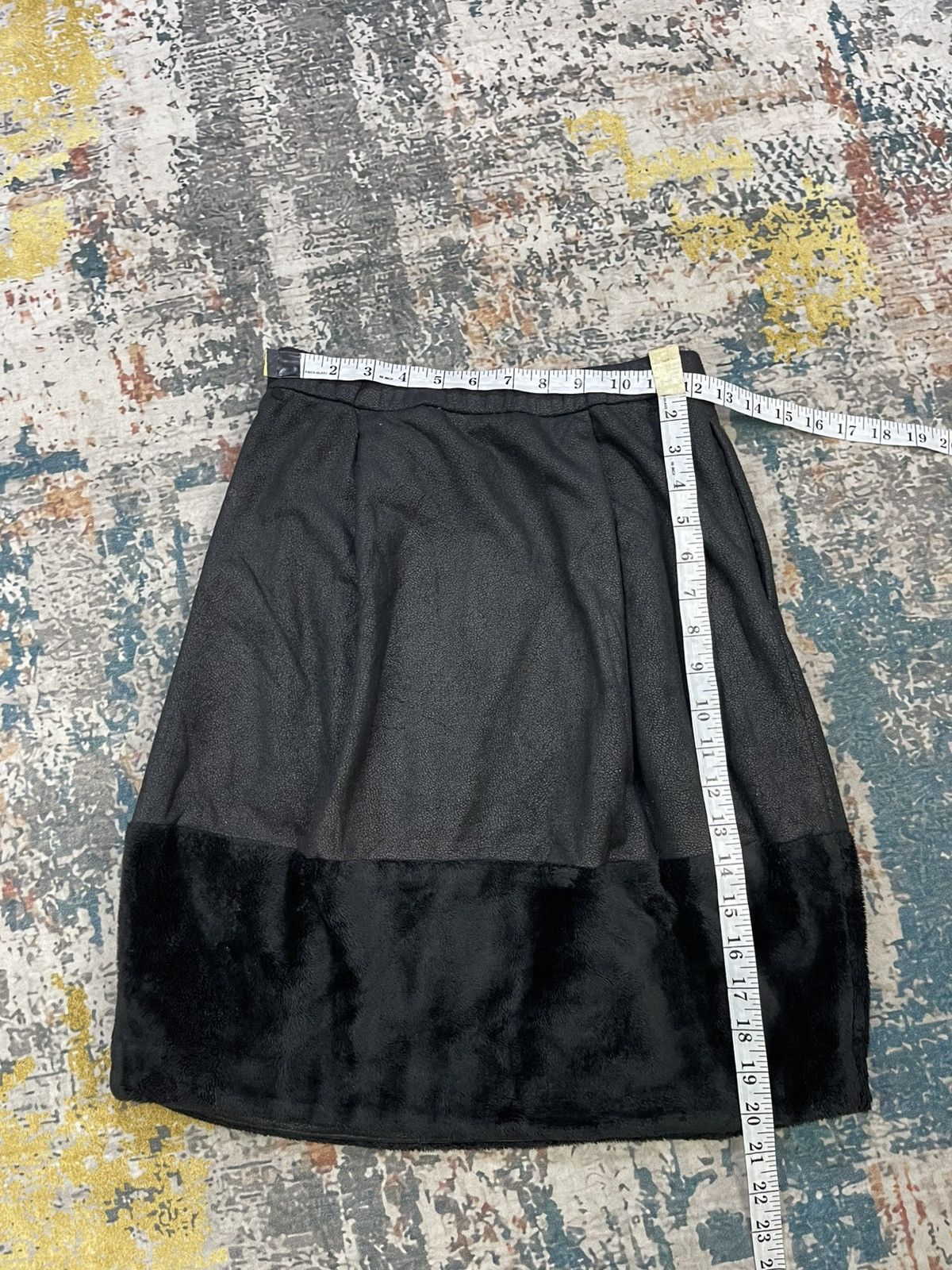 Issey Miyake Issey Miyake HaaT Heart A-Line Hybrid Skirt Size 26" / US 2 / IT 38 - 12 Thumbnail