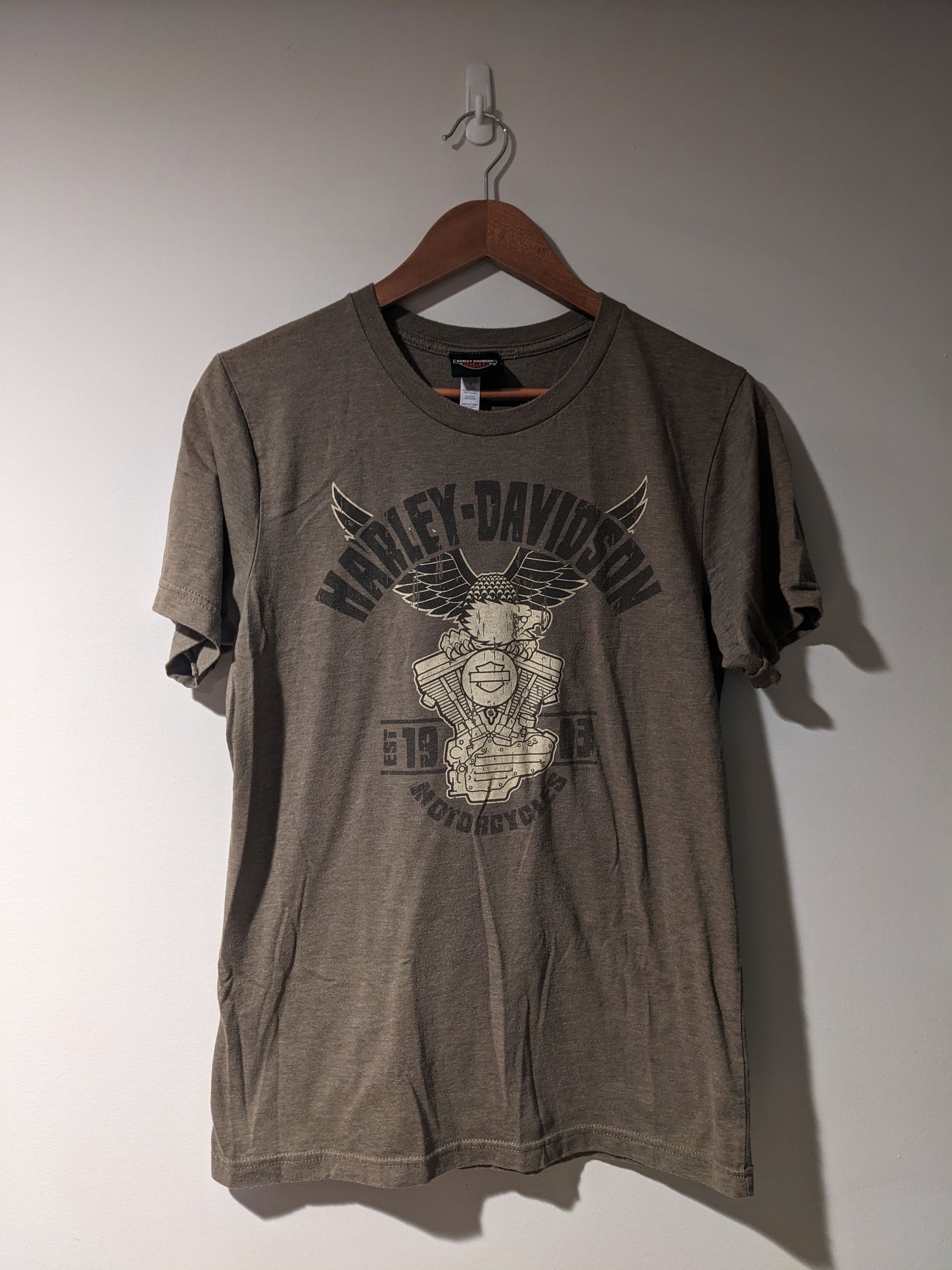 Harley Davidson × Vintage Vintage 2018 Harley Davidson Motorcycle Medium T-Shirt Size US M / EU 48-50 / 2 - 1 Thumbnail