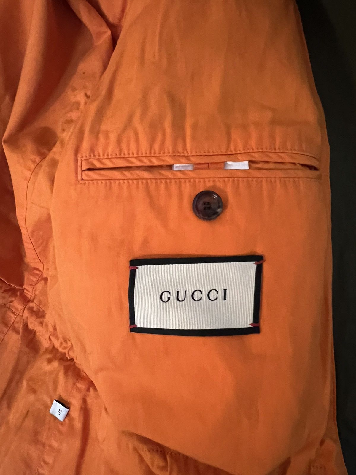 Gucci Gucci men’s trench coat Size US L / EU 52-54 / 3 - 4 Thumbnail