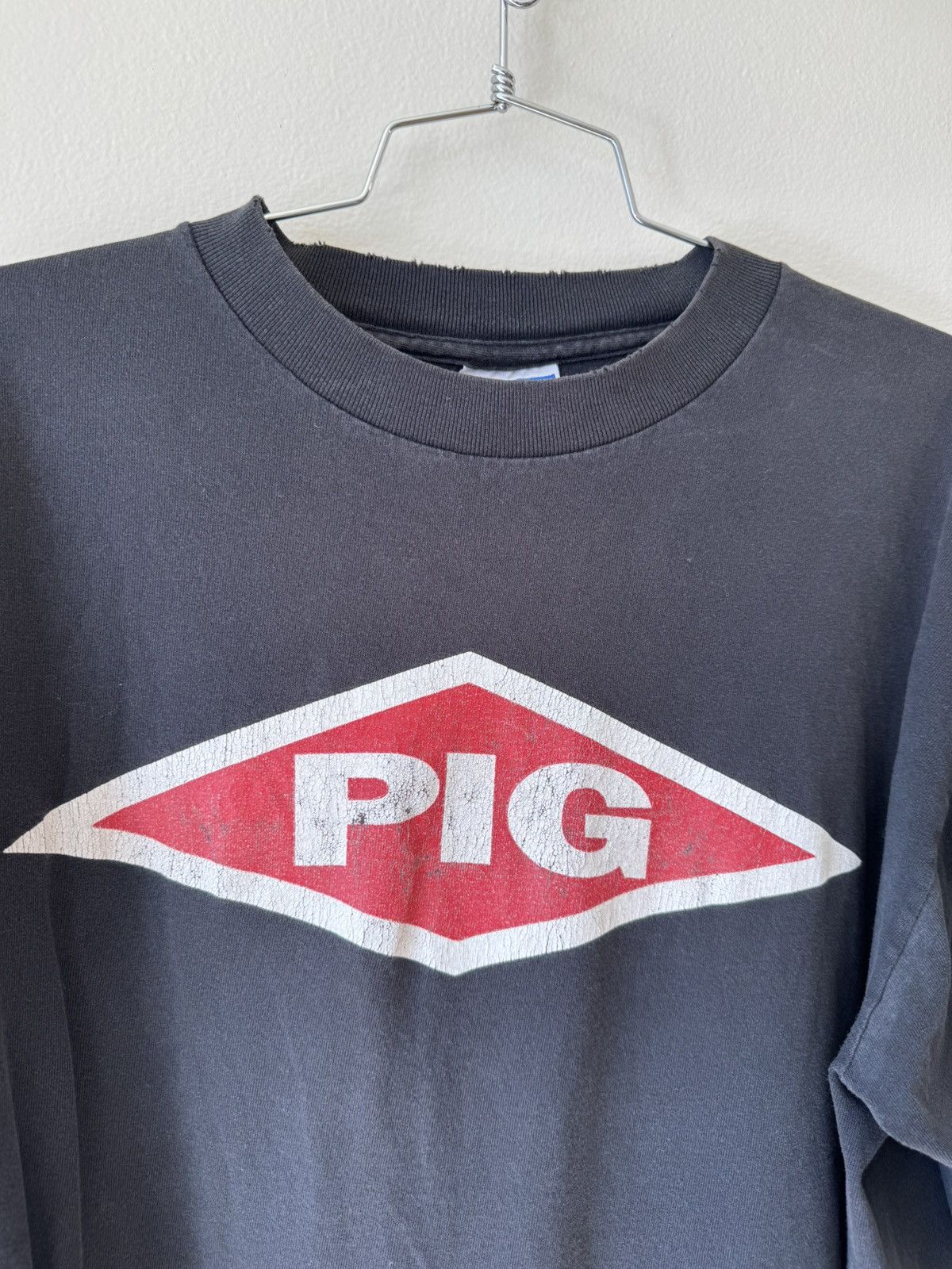 Vintage 97's PIG Raymond Watts "Red Raw & Sore" Longsleeve XL Size US XL / EU 56 / 4 - 6 Thumbnail