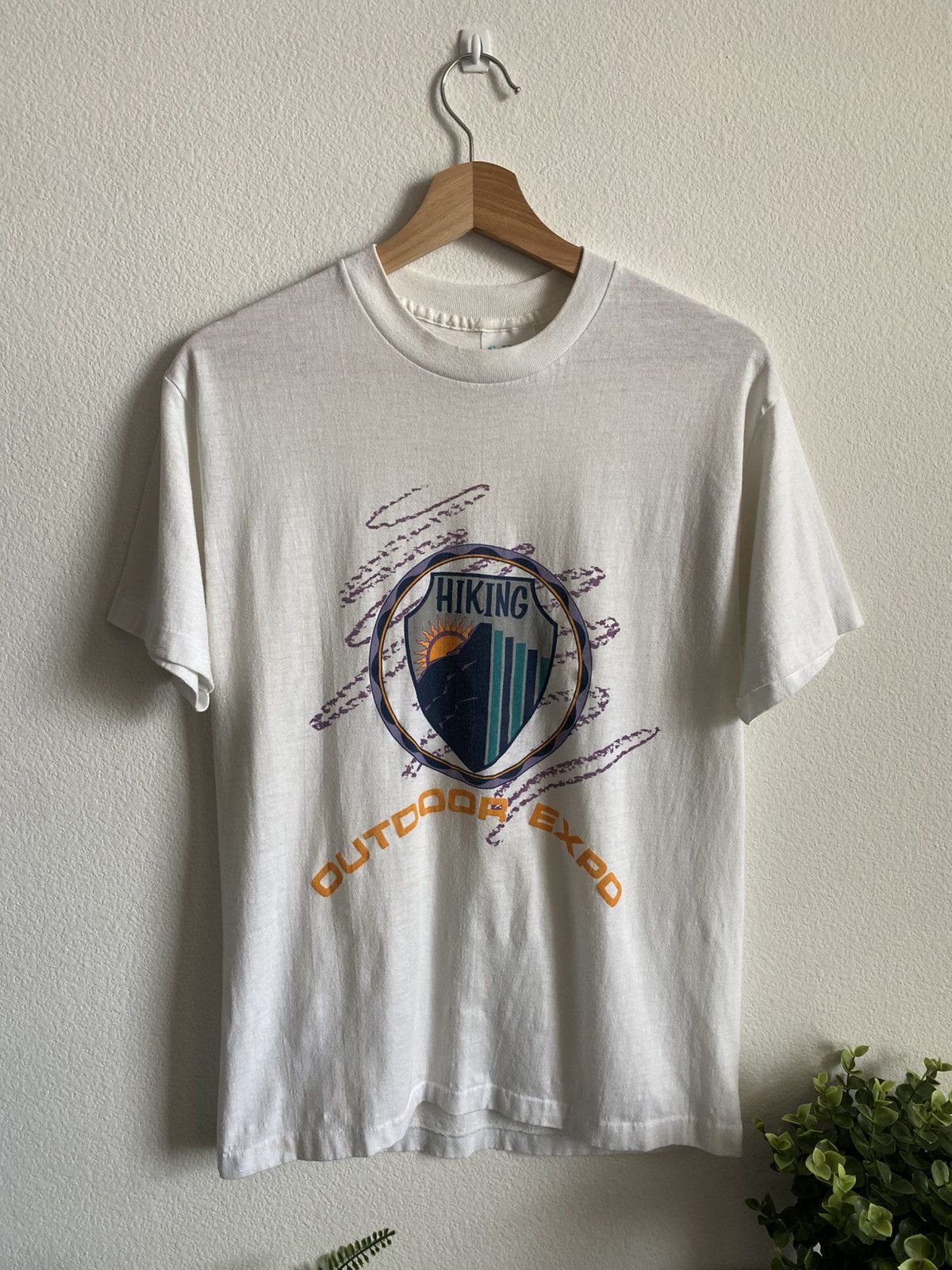 Outdoor Research Vintage 90s Hiking Outdoors Tee Size US M / EU 48-50 / 2 - 1 Thumbnail
