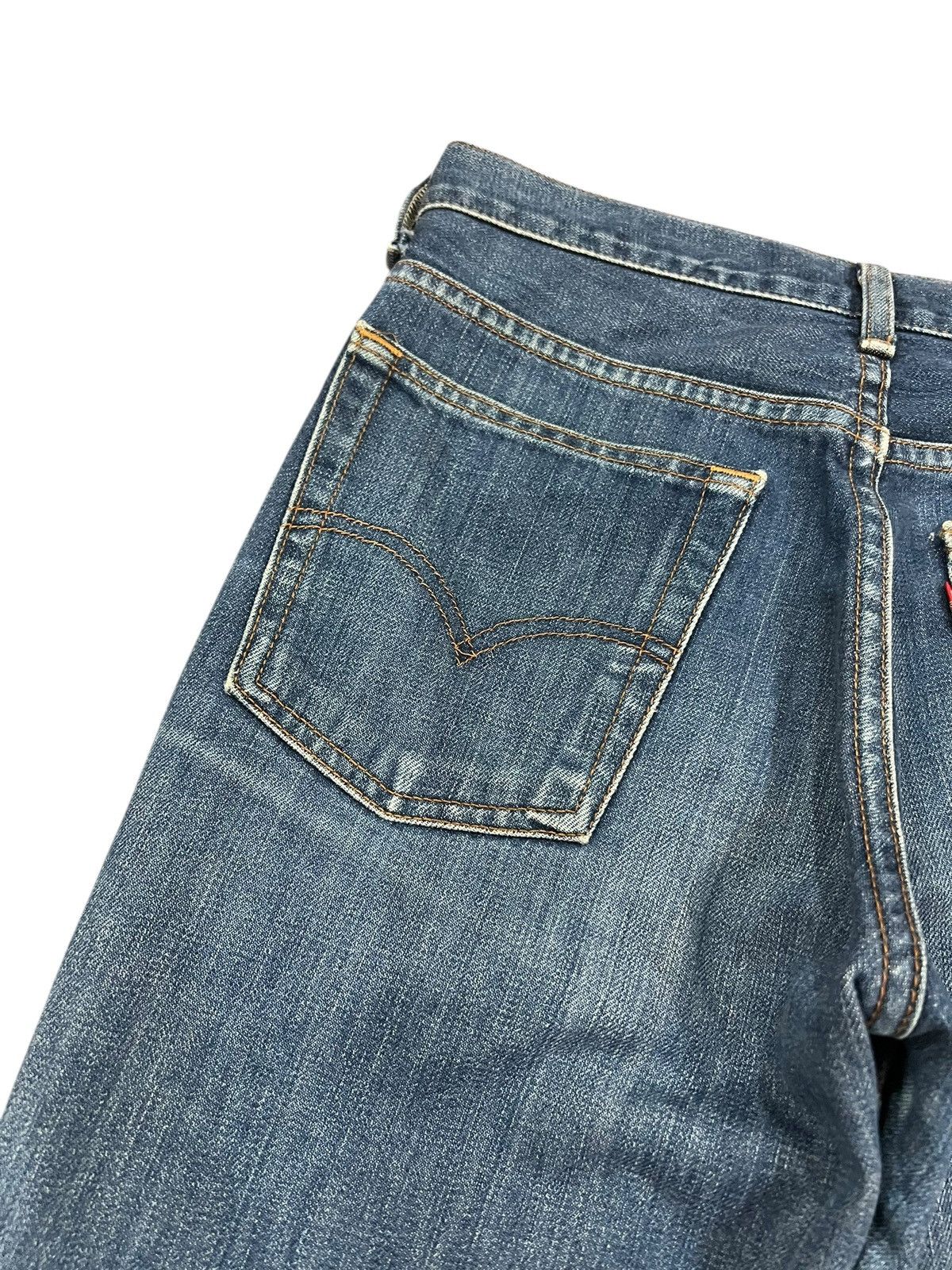 Levi's 💥Flare💥Vintage 90’s Levi’s 517 Faded Denim Jean Size US 28 / EU 44 - 15 Thumbnail
