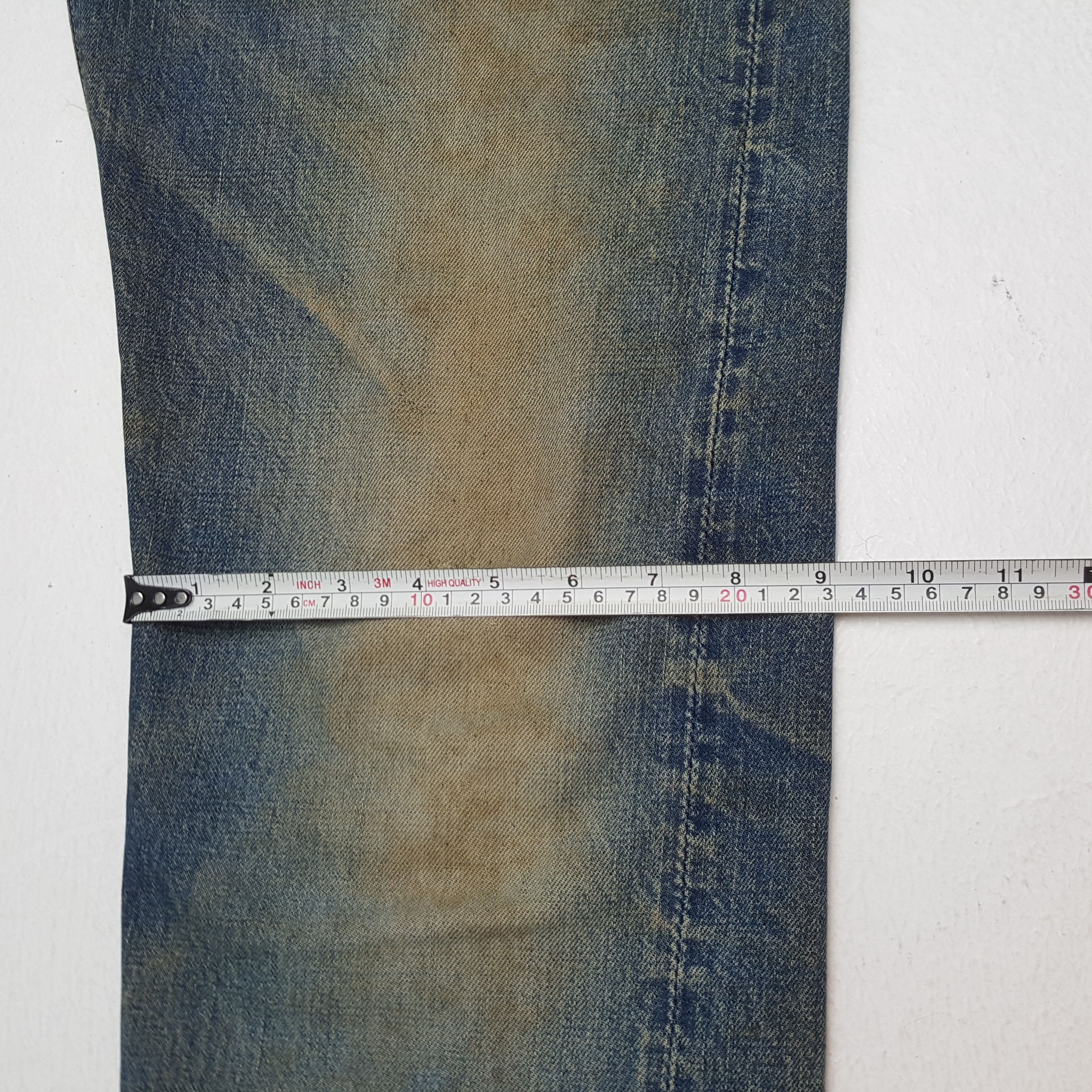 Evisu × Japanese Brand × Vintage Vintage EVISU Japanese Brand Daicock Custom Distressed Jeans Size US 30 / EU 46 - 10 Thumbnail