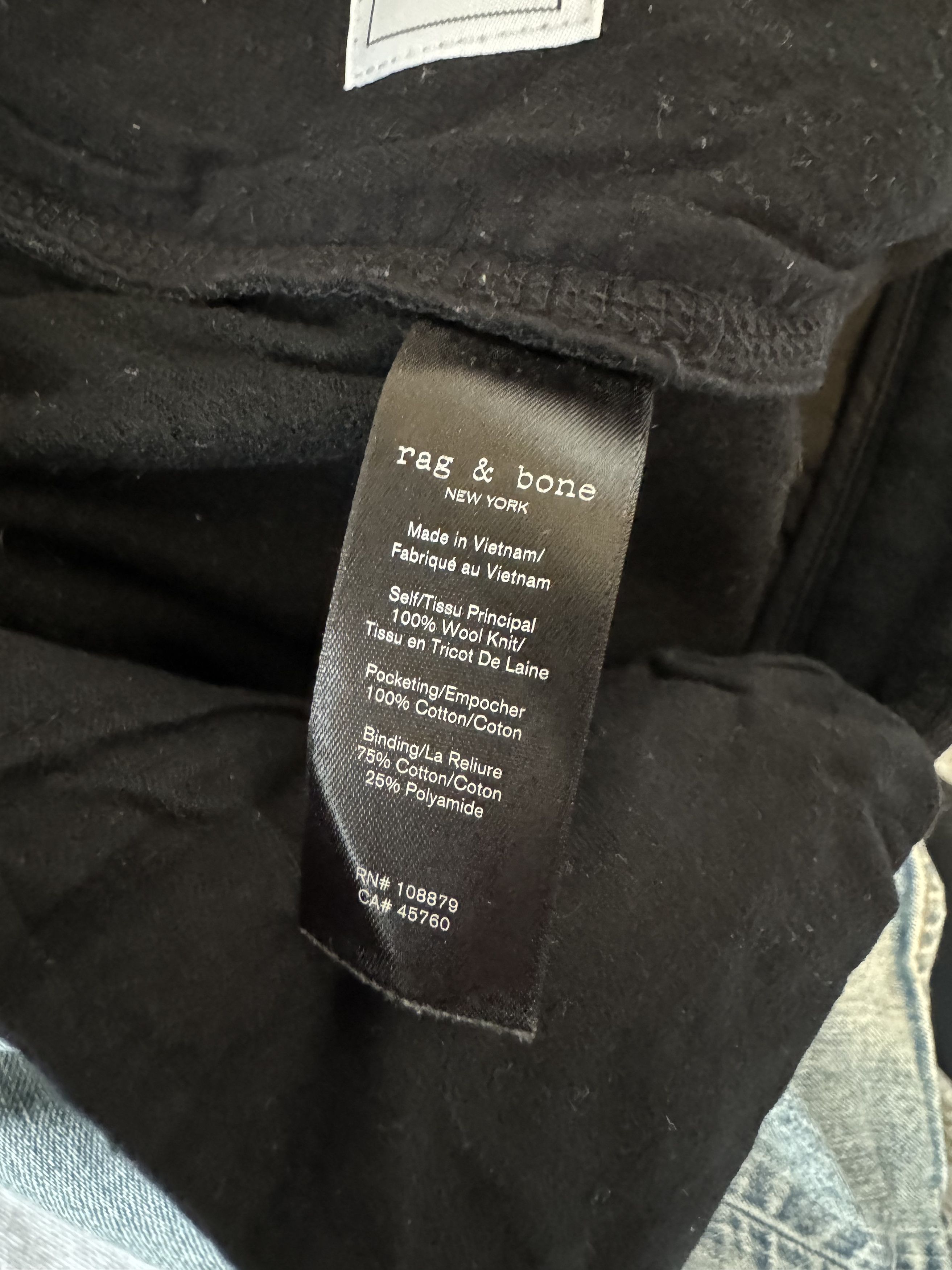 Rag & Bone Rag & Bone Japanese Wool Pants Size US 32 / EU 48 - 6 Thumbnail