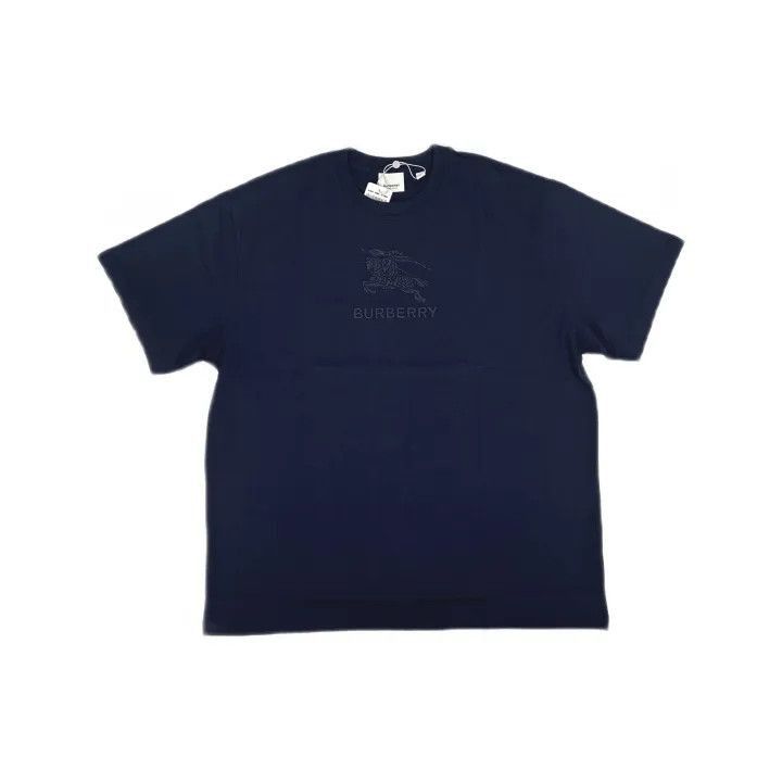 Burberry Burberry Burberry Letter Embroidery Crew Neck T-Shirt-2507 Size US M / EU 48-50 / 2 - 2 Thumbnail
