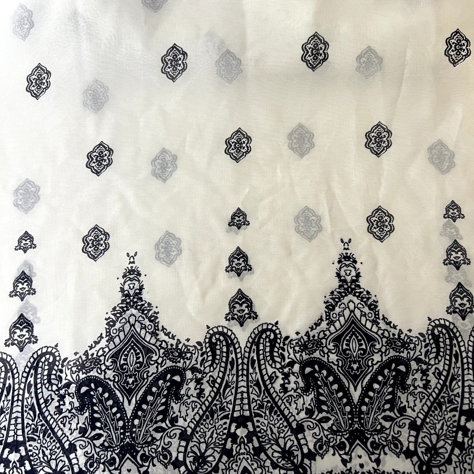 Other Rue 21 White Paisley Patterned Maxi Dress Size S / US 4 / IT 40 - 7 Thumbnail