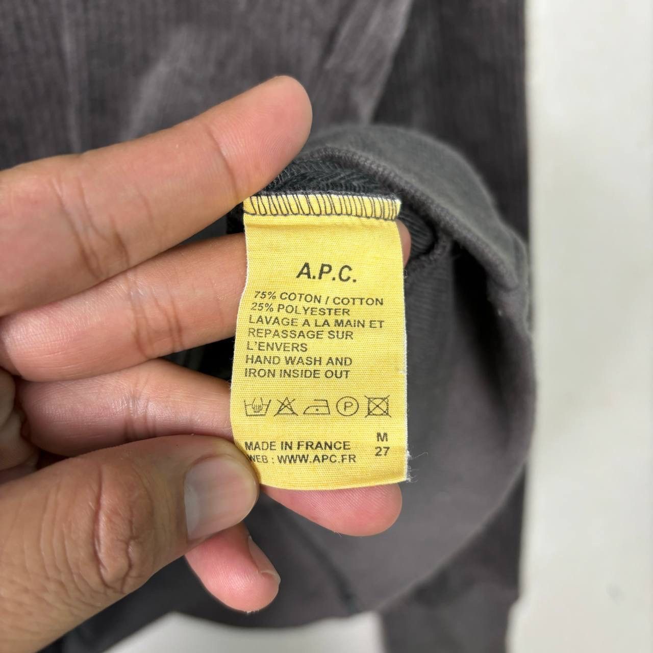 A.P.C. Vtg A.P.C. Corduroy Sweater Jacket Made in France Archival S Size US S / EU 44-46 / 1 - 5 Thumbnail