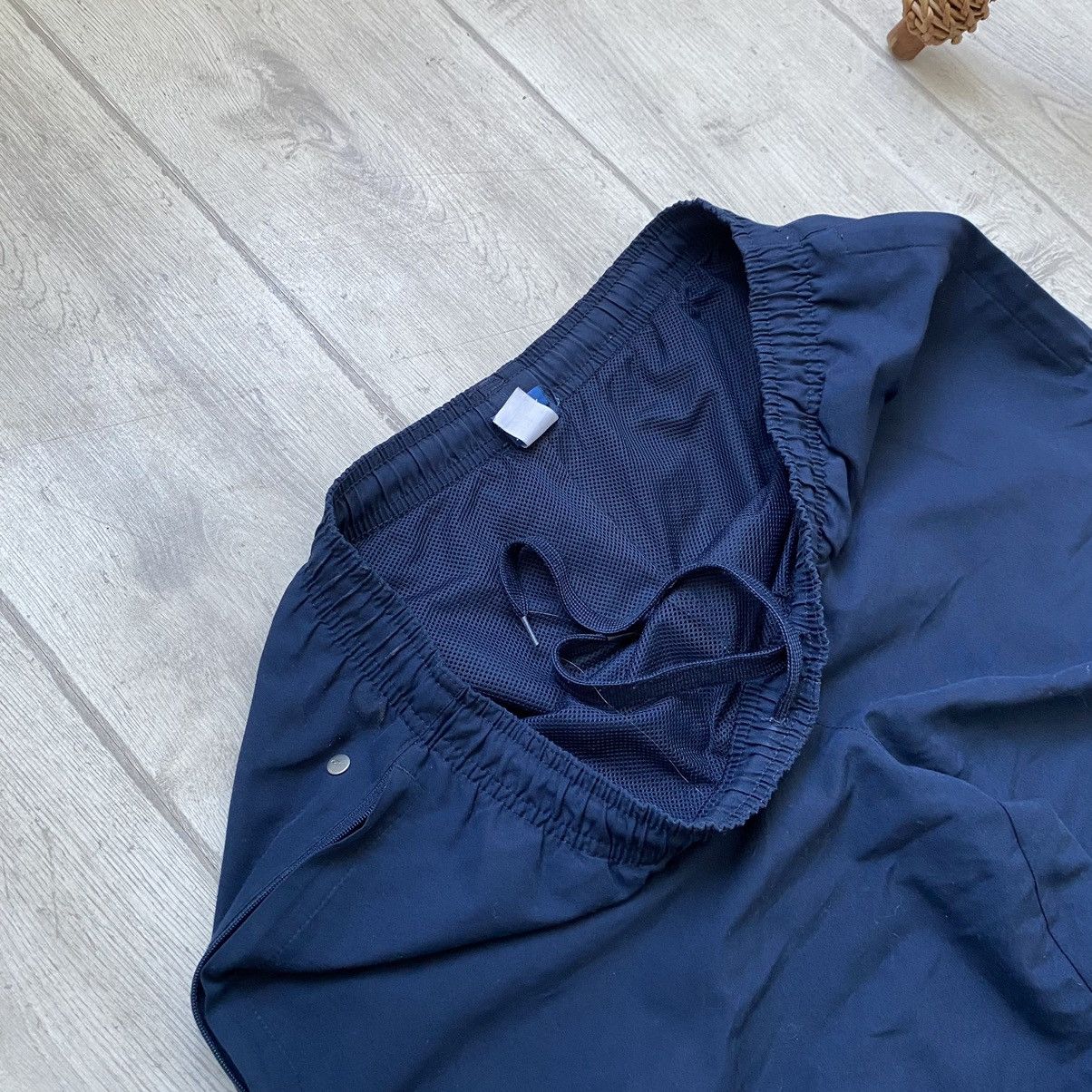 Reebok × Vintage Vintage 00s Reebok Nylon Track Baggy Pants Y2K Nike Drill Size US 32 / EU 48 - 7 Thumbnail