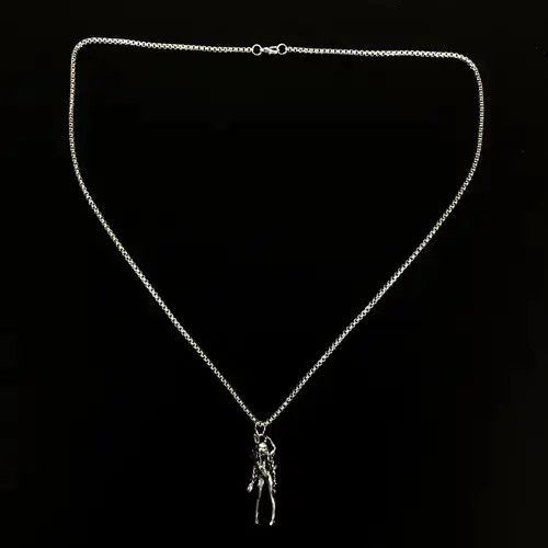 Jewelry Pretty Cool Girl Necklace Y2K Gothic Punk Chain Size ONE SIZE - 4 Thumbnail