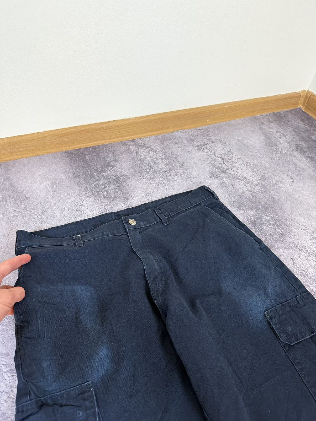 Dickies Vintage Dickies Cargo Carpenter Faded Baggy Y2K Work Pants Size US 34 / EU 50 - 14 Thumbnail