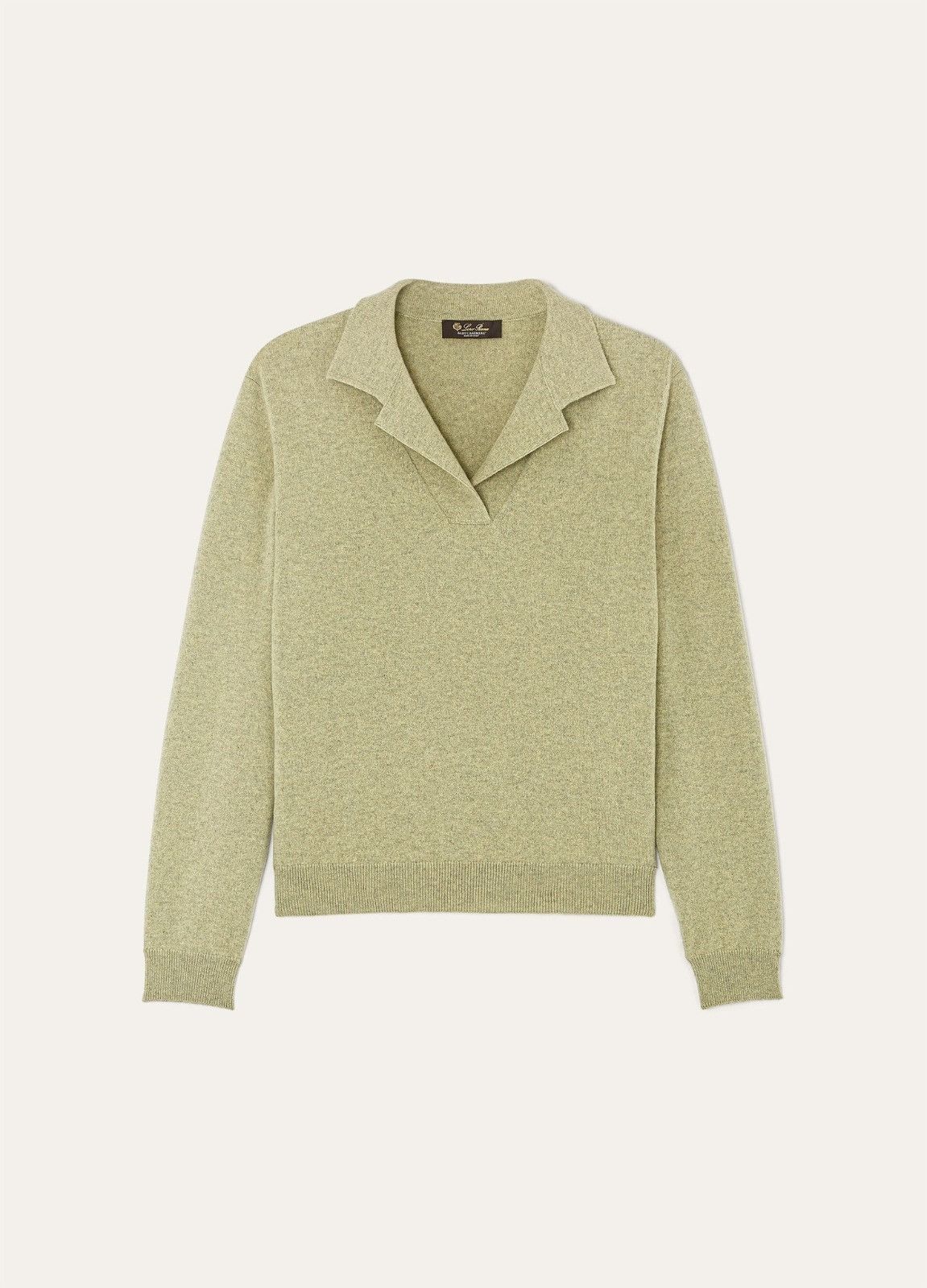 Loro Piana o1srvl11e0526 FAO9754 Arona Polo Shirt in Light Green Size XS / US 0-2 / IT 36-38 - 1 Thumbnail