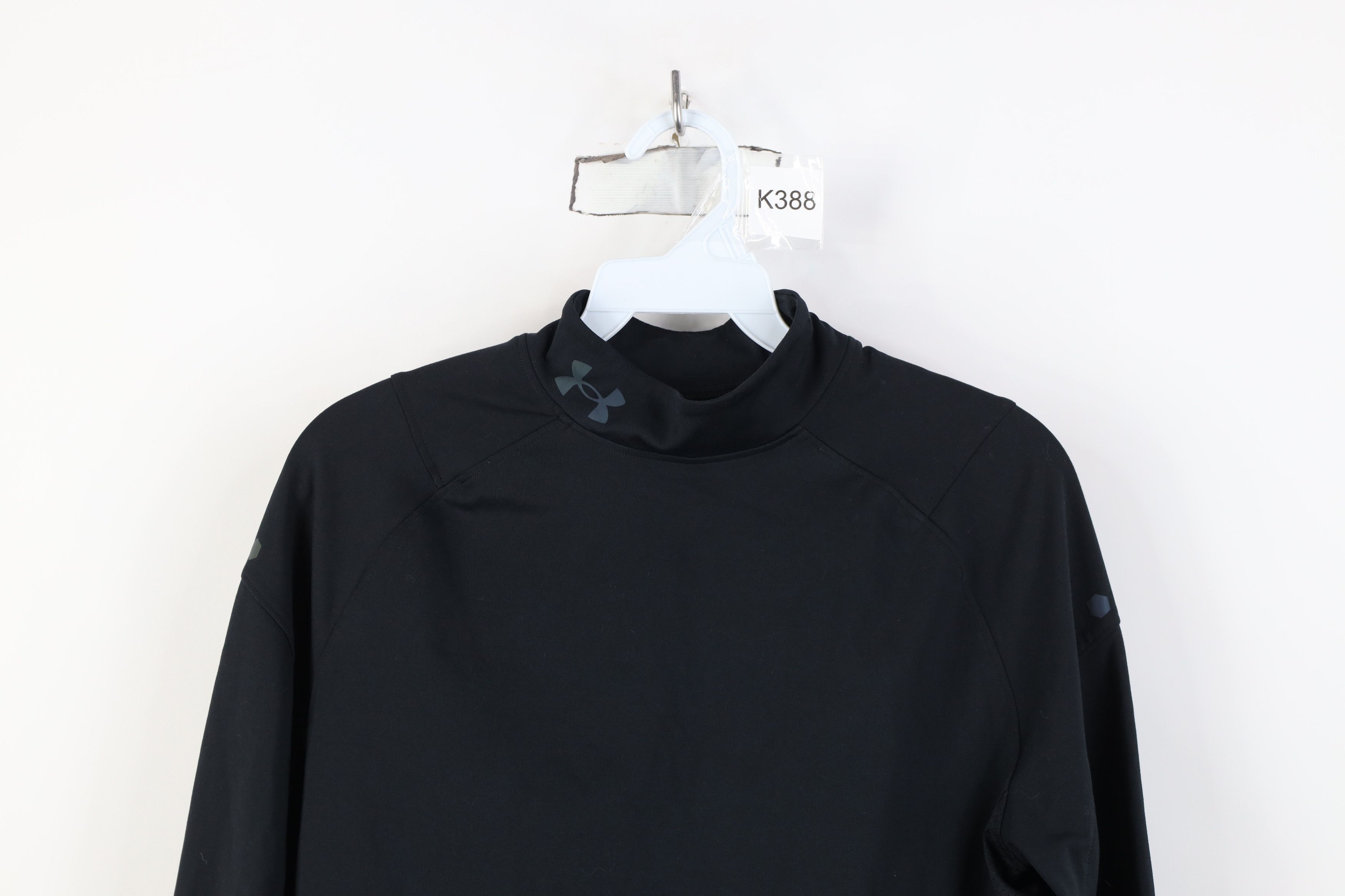 Under Armour Under Armour Celliant Compression Mock Neck T-Shirt Black Size US S / EU 44-46 / 1 - 2 Thumbnail