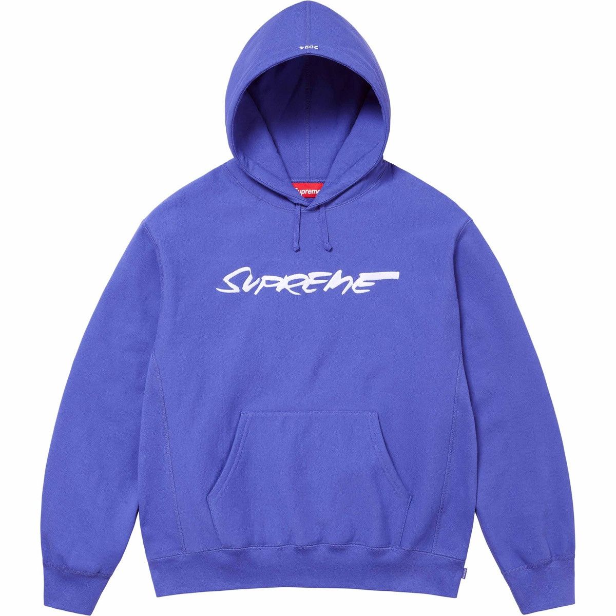 image of Supreme Futura Hooded Fleece Sweatshirt Hoodie Violet Xl, Men's