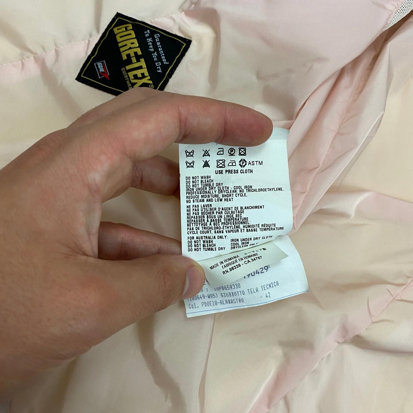 Prada Prada Sport 00’s Dusty Pink Goretex Technical Jacket - IT42 Size S / US 4 / IT 40 - 11 Thumbnail
