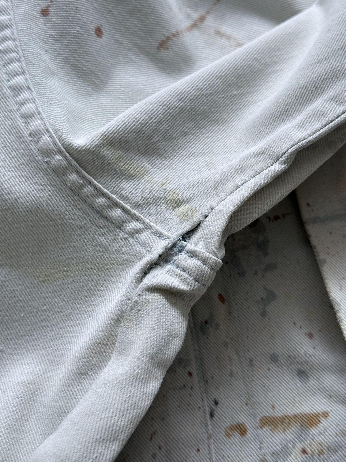 Vetra Vintage 1978 Dated German Thrashed Sanfor Chore Work Jacket Size US L / EU 52-54 / 3 - 15 Thumbnail