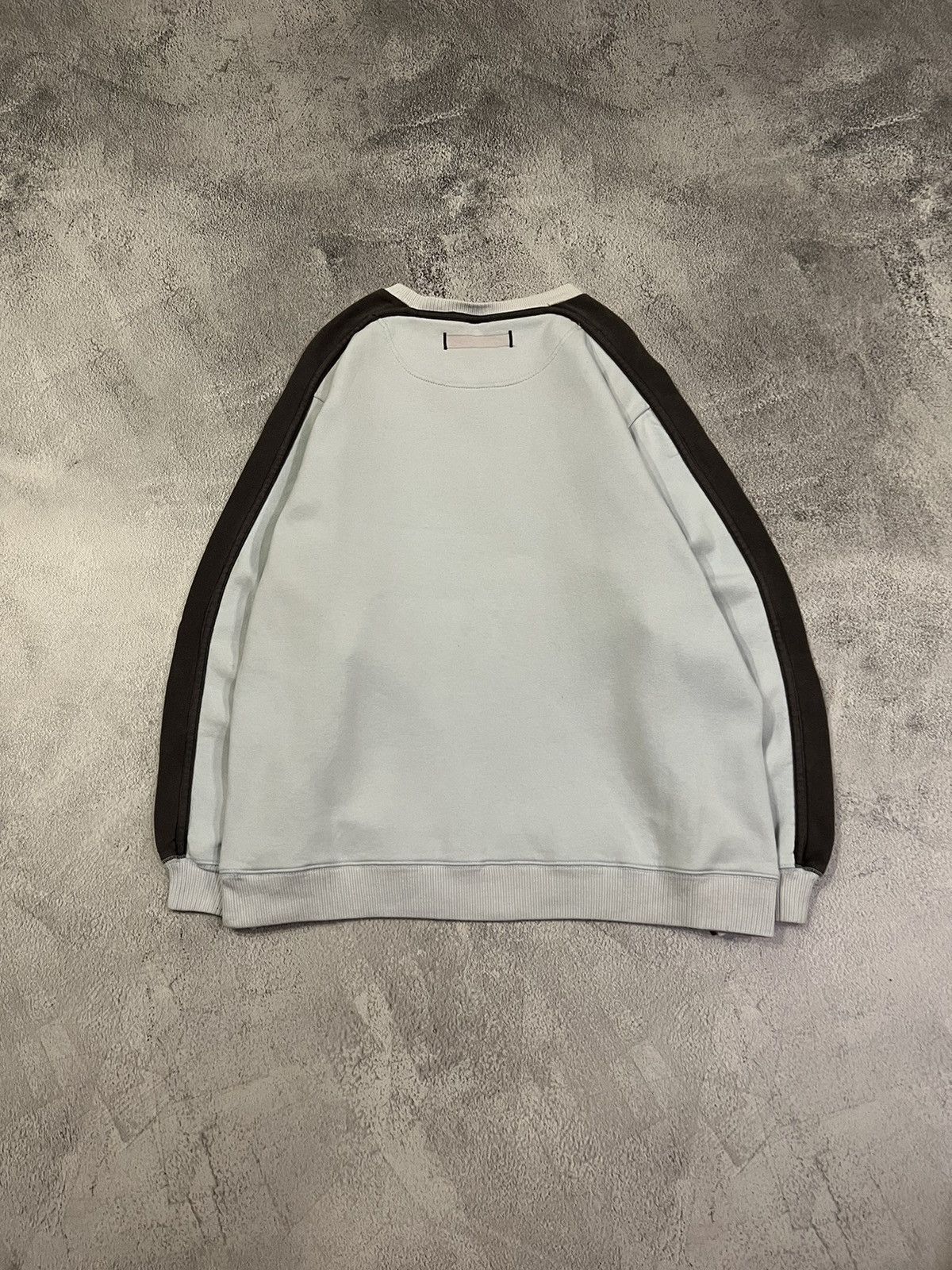 Nike × Vintage Vintage Y2k Nike Big Logo Sweatshirt 00’s Light Blue Size US L / EU 52-54 / 3 - 14 Thumbnail