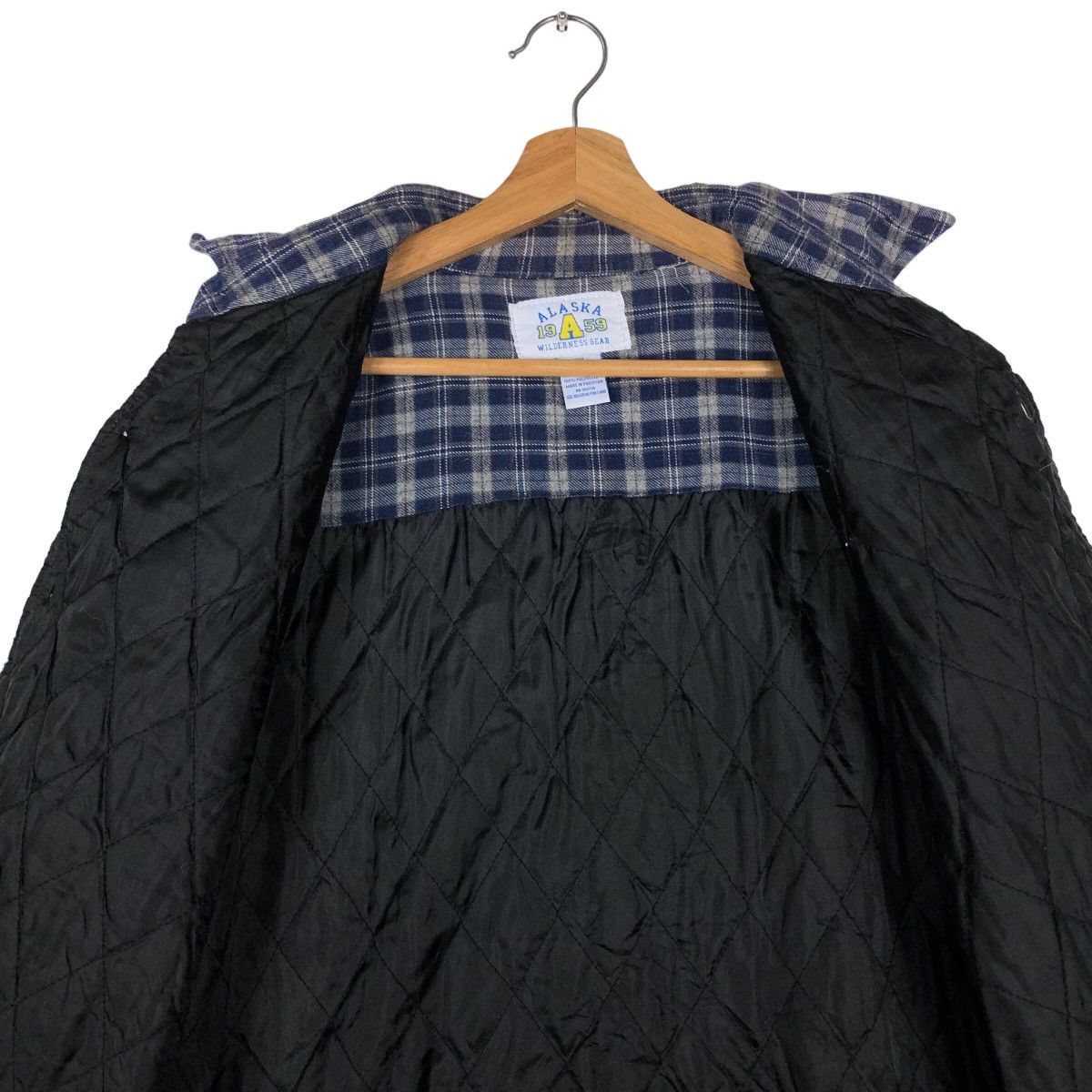 Japanese Brand Vintage Flannel Wool Jacket Tartan Design Alaska Wilderness Size US XXL / EU 58 / 5 - 12 Thumbnail