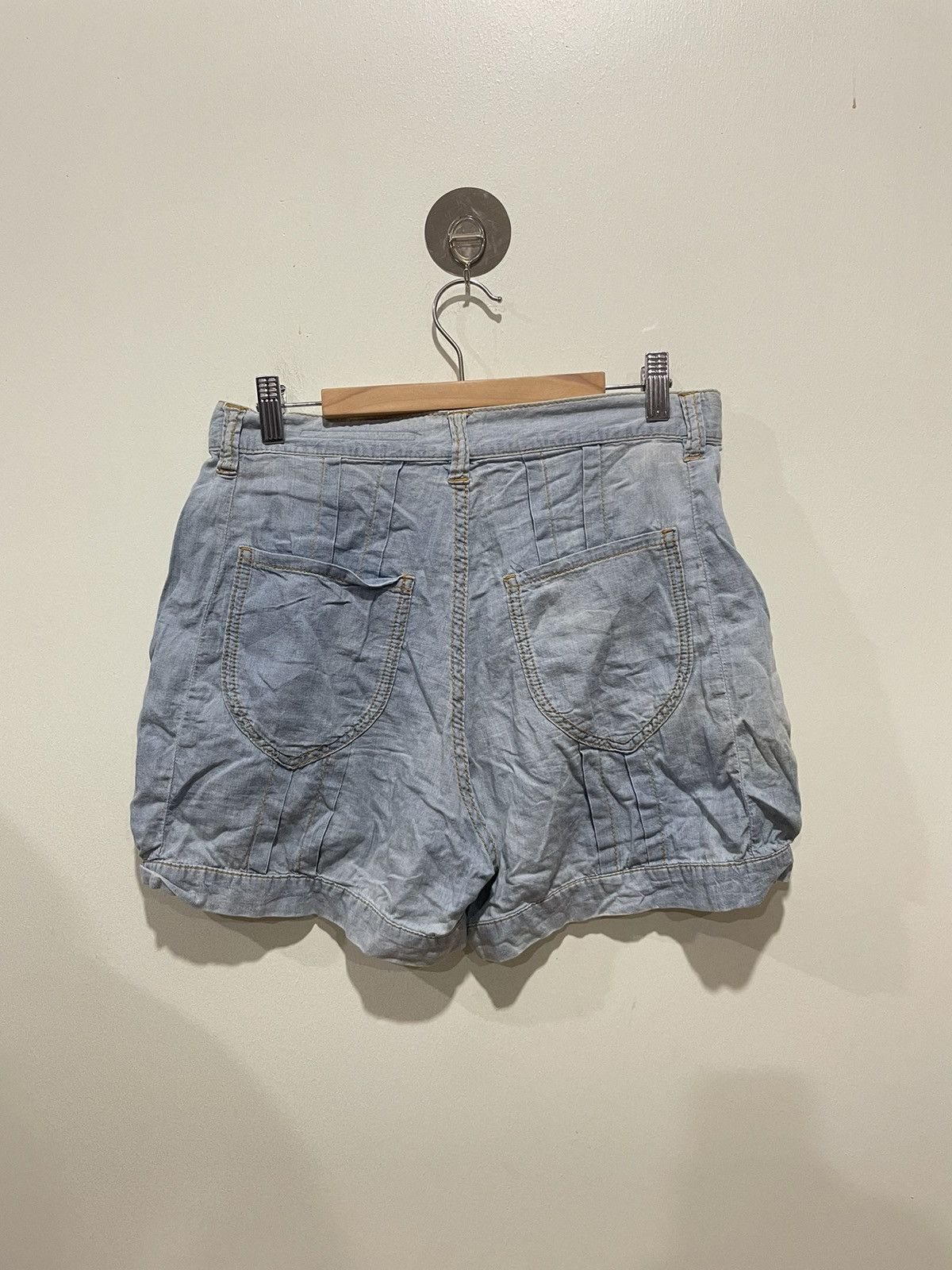 Sunao Kuwahara Sunao Kuwahara Denim shorts Size 30" / US 8 / IT 44 - 2 Thumbnail
