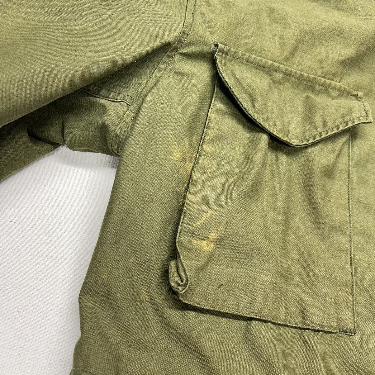 Vintage VTG Army Jacket Green M-65 Coat Field Cold Weather Military Size US M / EU 48-50 / 2 - 7 Thumbnail