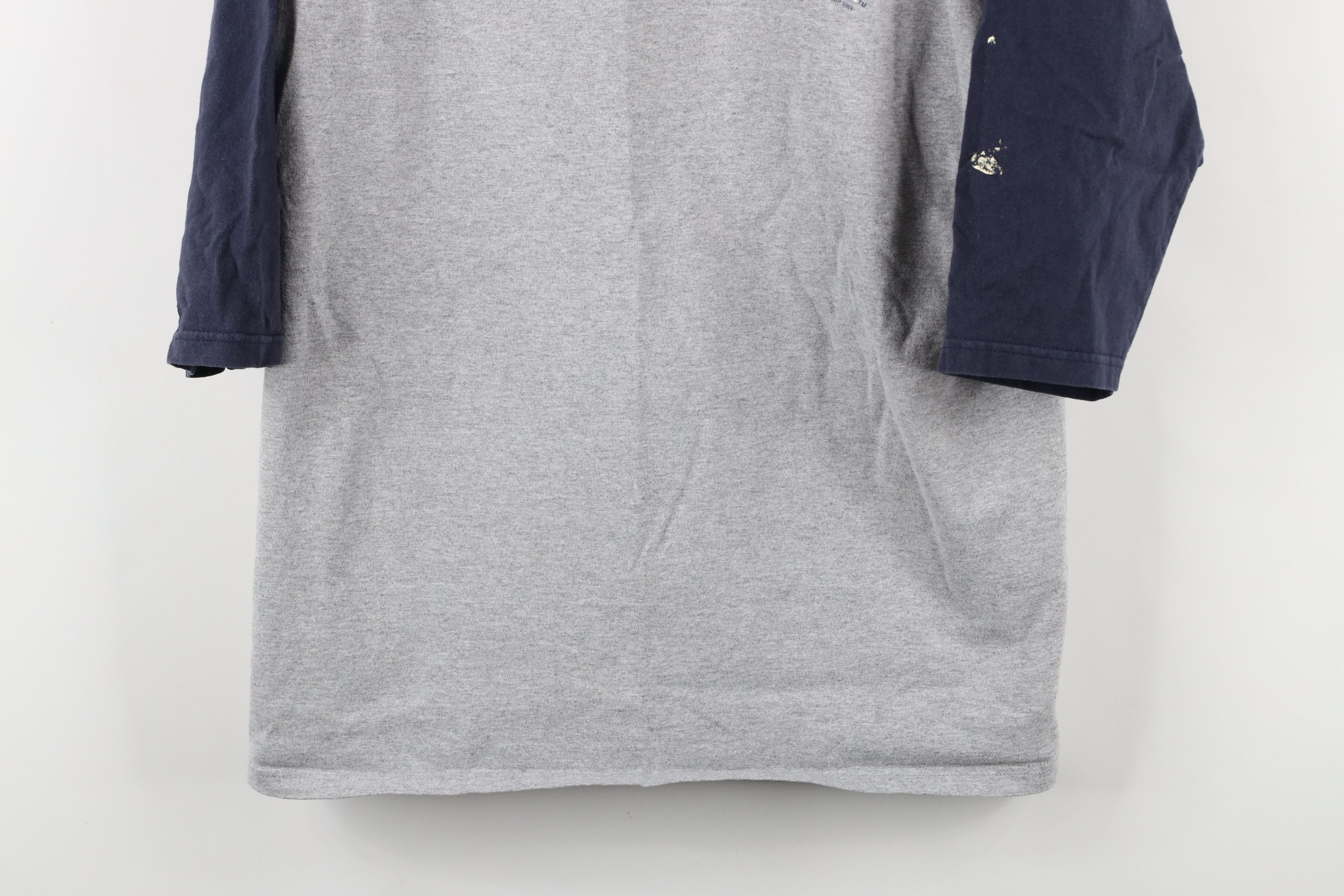 Vintage Vintage Y2K 2004 Yankees Baseball 3/4 Sleeve Raglan T-Shirt Size US L / EU 52-54 / 3 - 3 Thumbnail