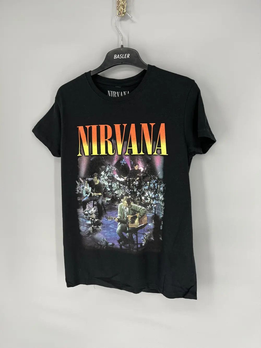 Band Tees Vintage Y2K Nirvana Kurt Cobain Tee Print Band Tour Rock Size US M / EU 48-50 / 2 - 3 Thumbnail