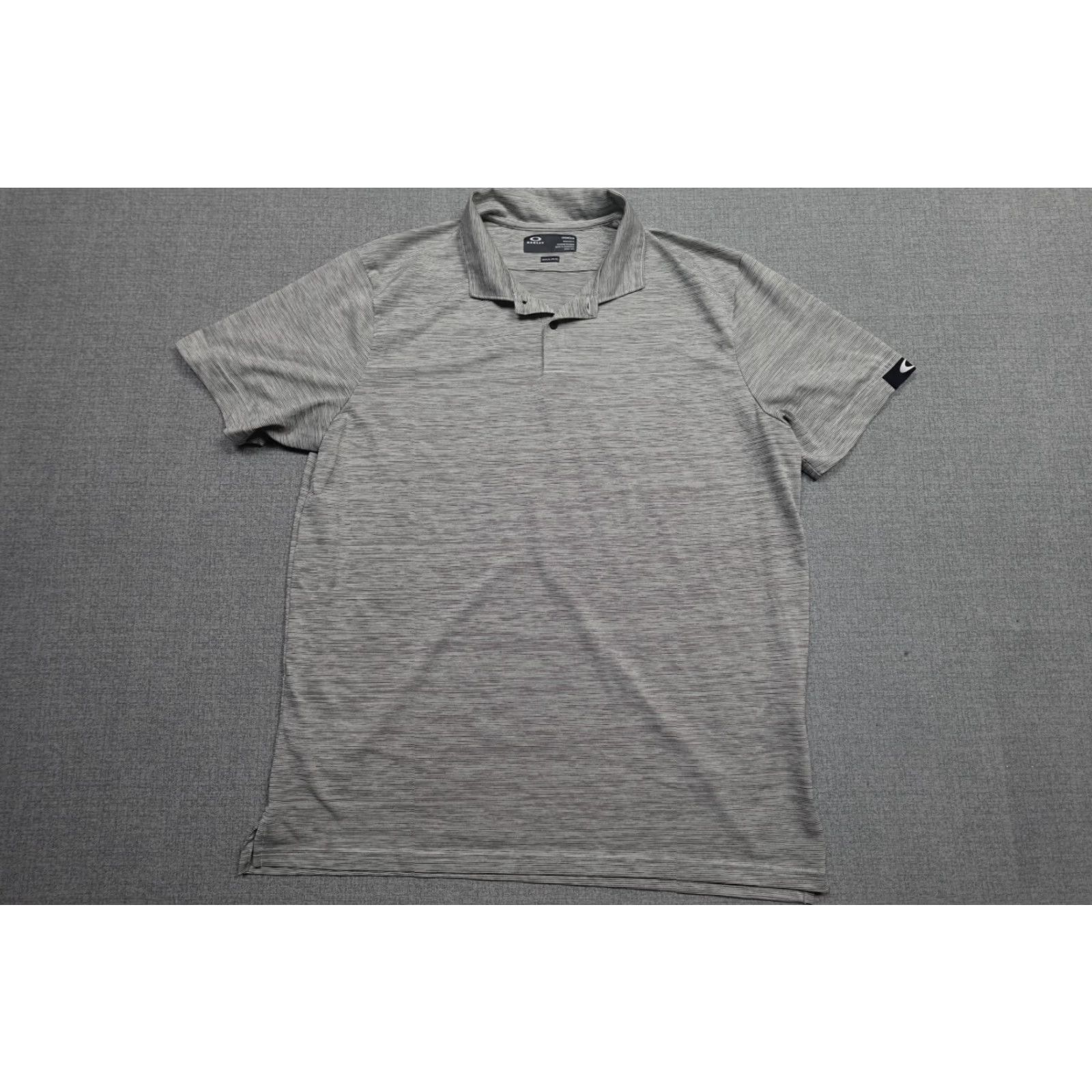 Oakley Oakley Golf Polo Shirt Men XL Gray Regular Fit Lightweight Performance Polo Size US XL / EU 56 / 4 - 4 Thumbnail