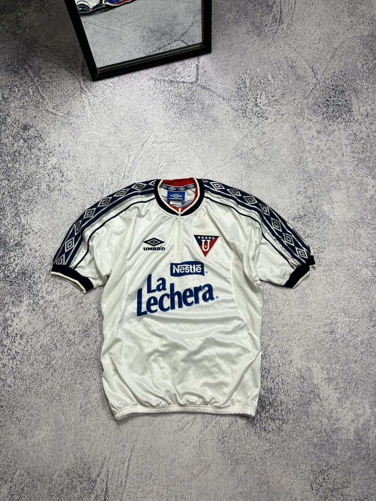 Vintage 90’s LDU Quito Umbro Ecuador Soccer Jersey Football