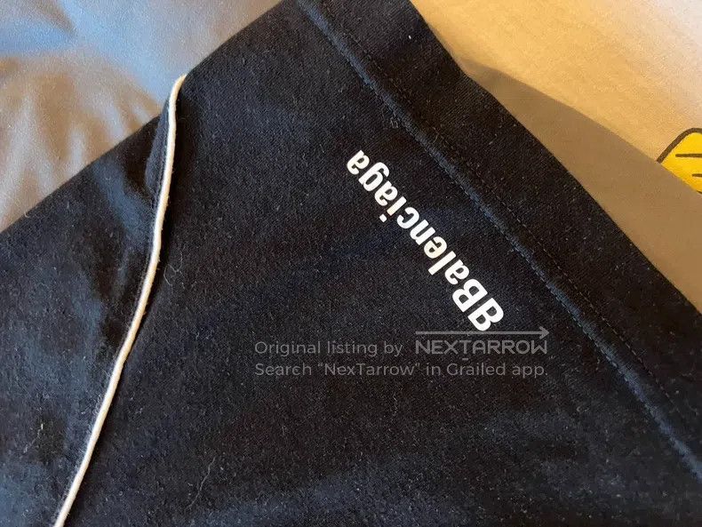 Balenciaga Balenciaga Logo letter print round neck casual short sleev Size US M / EU 48-50 / 2 - 4 Thumbnail
