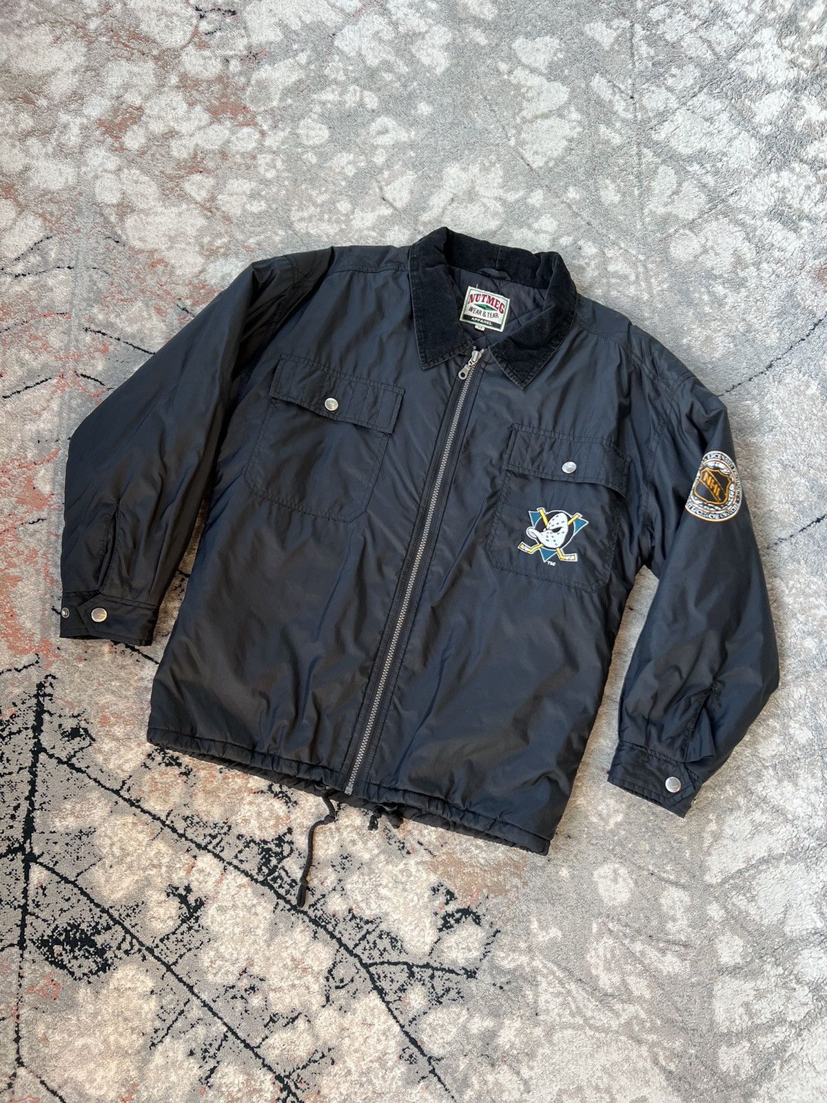 NHL × Nutmeg × The Mighty Ducks Vintage NHL Nutmeg Mighty Ducks 