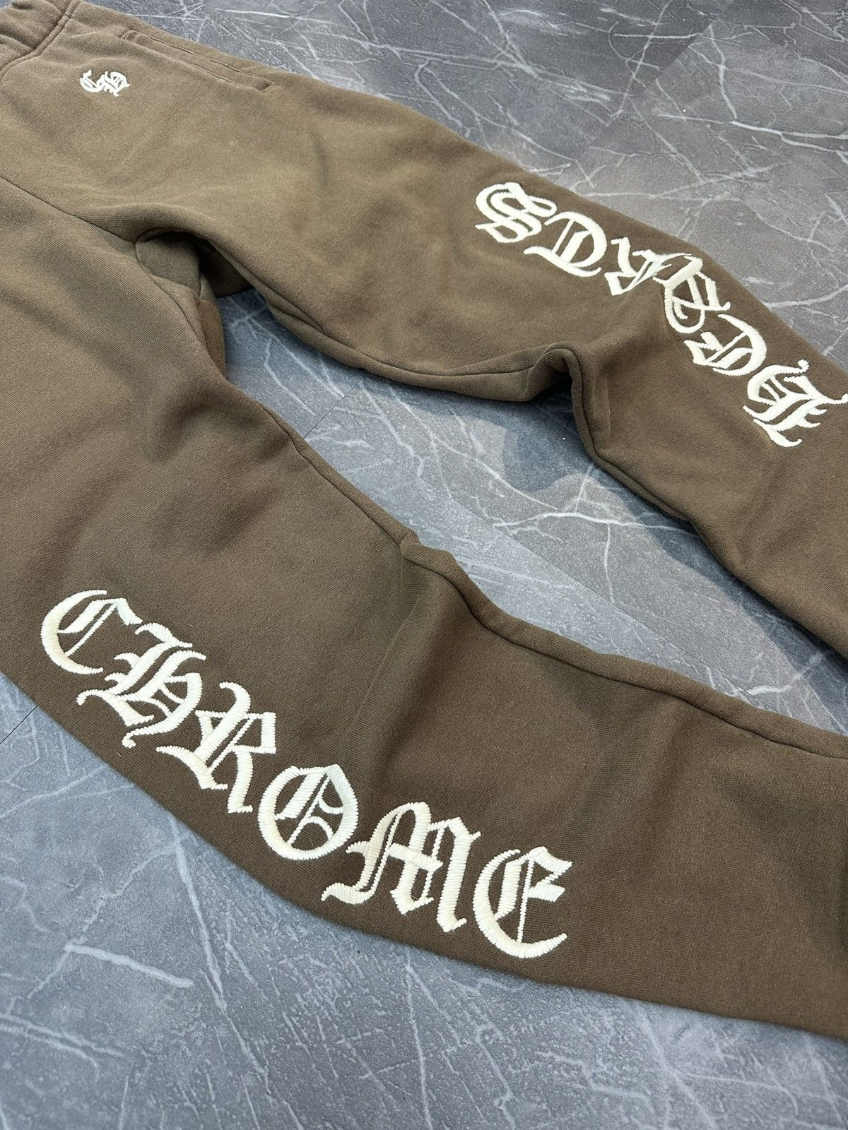 Chrome Hearts Chrome Hearts Embroidered Sweatpants “Brown” Size US 32 / EU 48 - 3 Thumbnail