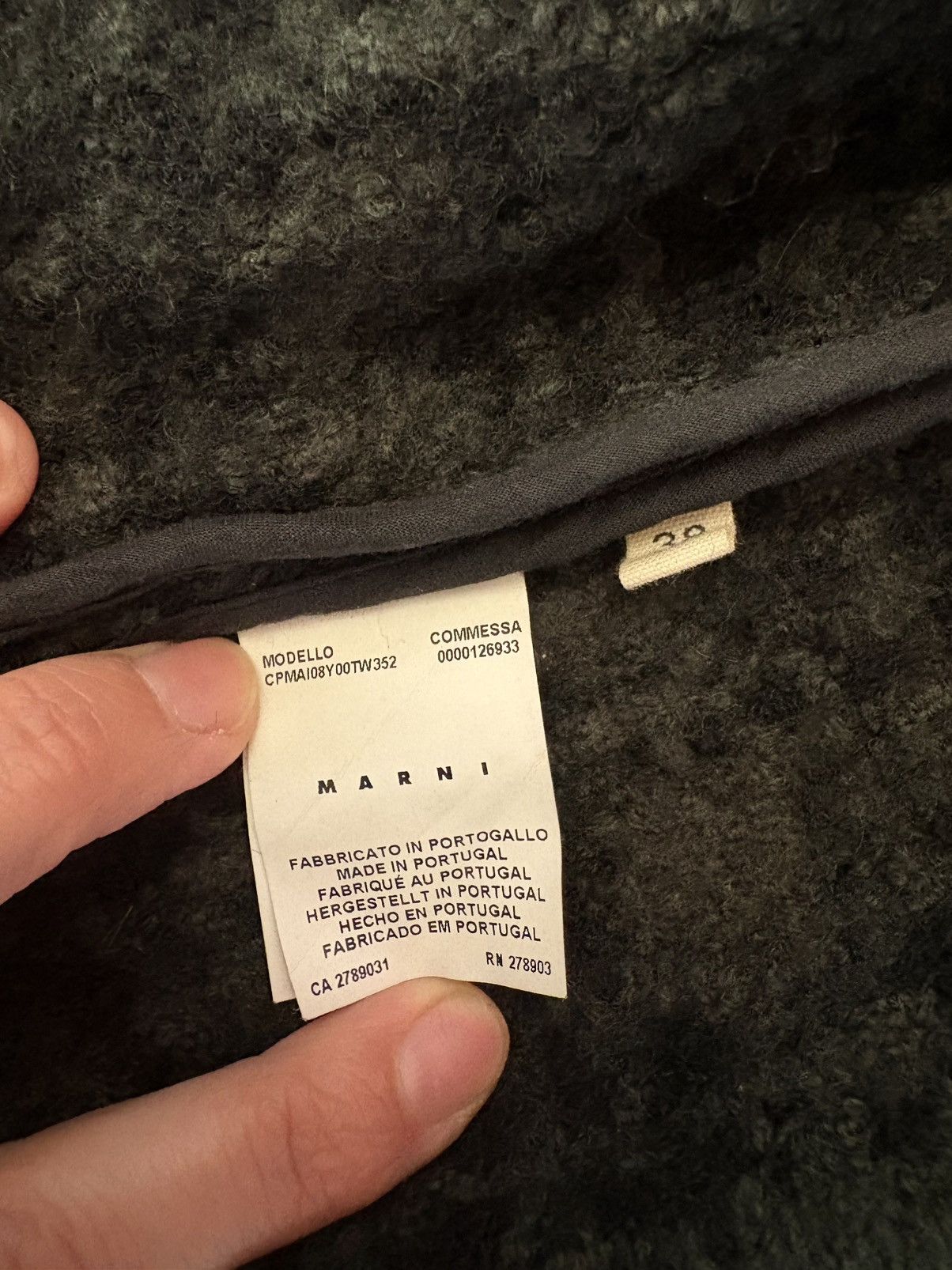 Marni Very rare Marni Woolen checked Coat Size XS / US 0-2 / IT 36-38 - 7 Thumbnail