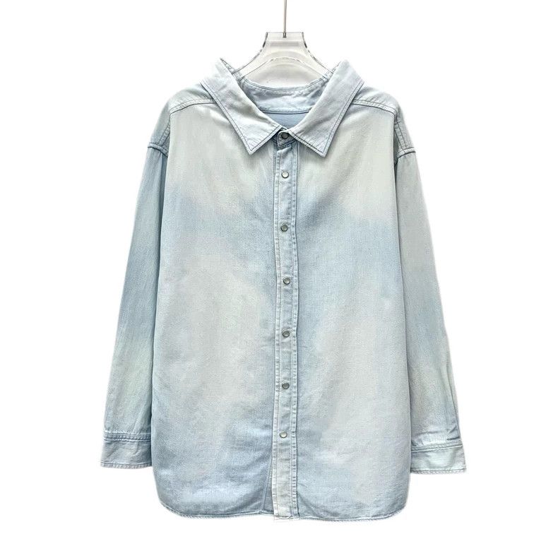 Balenciaga Balenciaga size 34 Single breasted long sleeve shirt with Size US XXS / EU 40 - 1 Thumbnail
