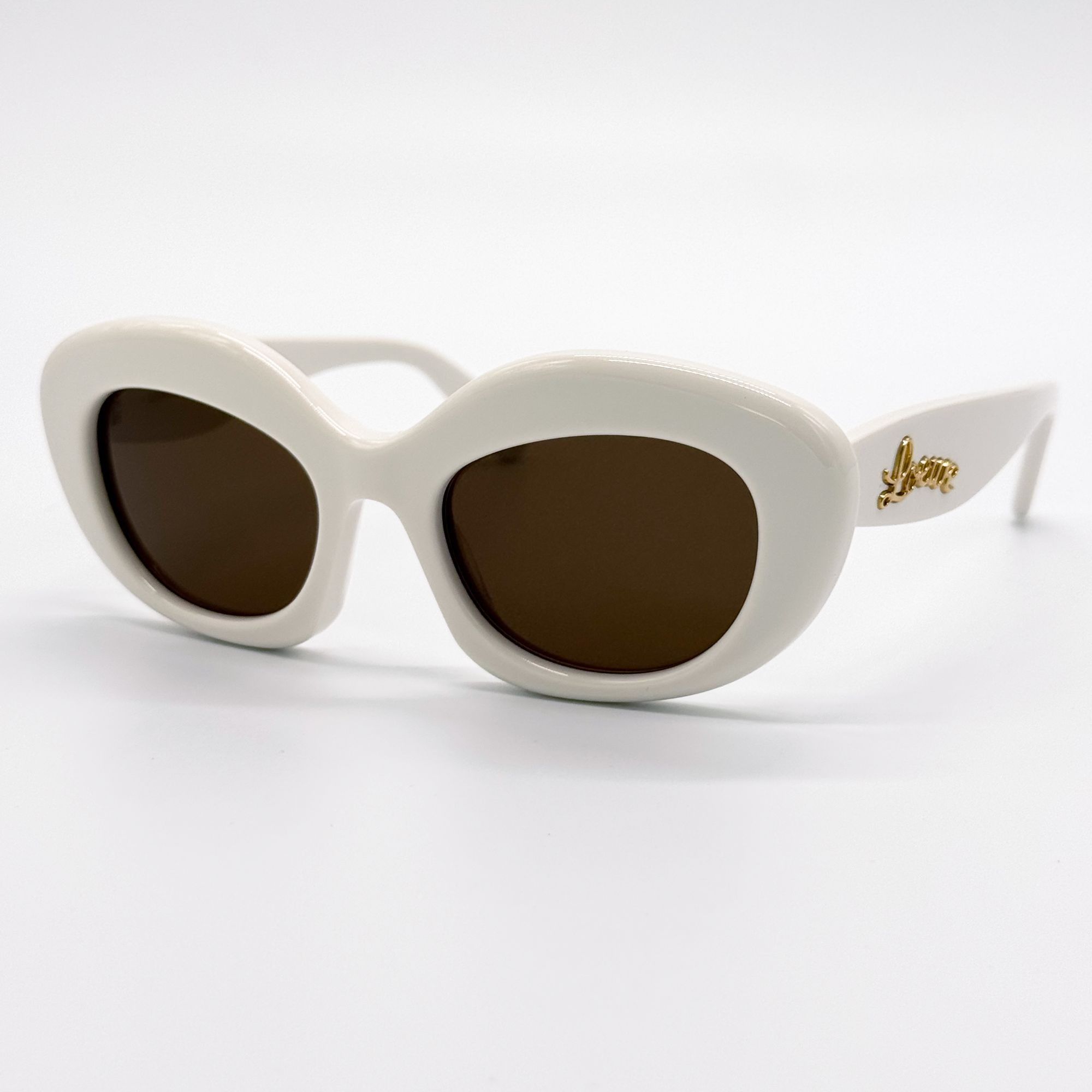 Loewe NEW LOEWE SUNGLASSES LW40153I 25E WHITE WOMEN EYEWEAR Size ONE SIZE - 2 Thumbnail