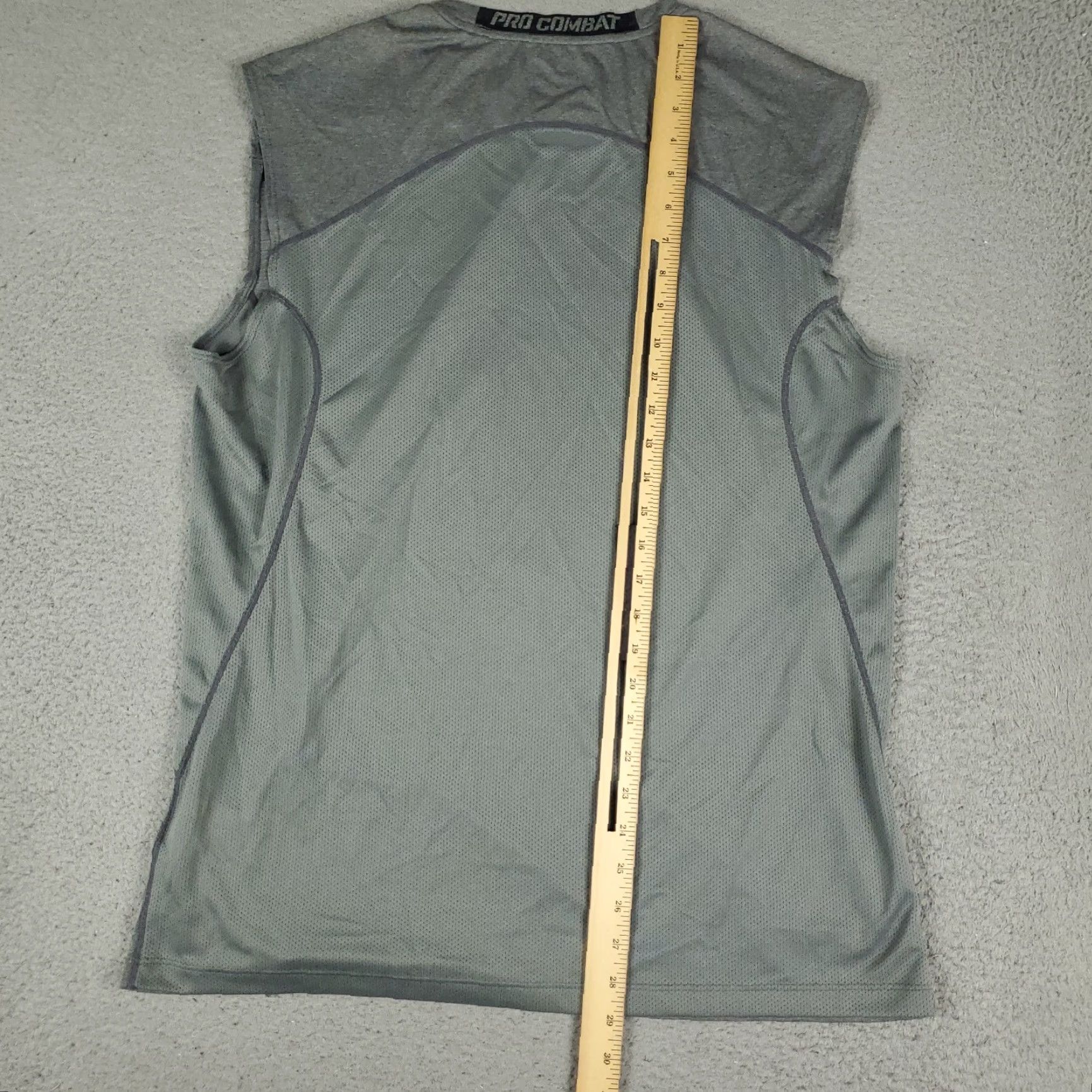 Nike Nike T Shirt Mens XL Gray Nike Pro Combat Swoosh Muscle Gym Training Size US XL / EU 56 / 4 - 5 Thumbnail