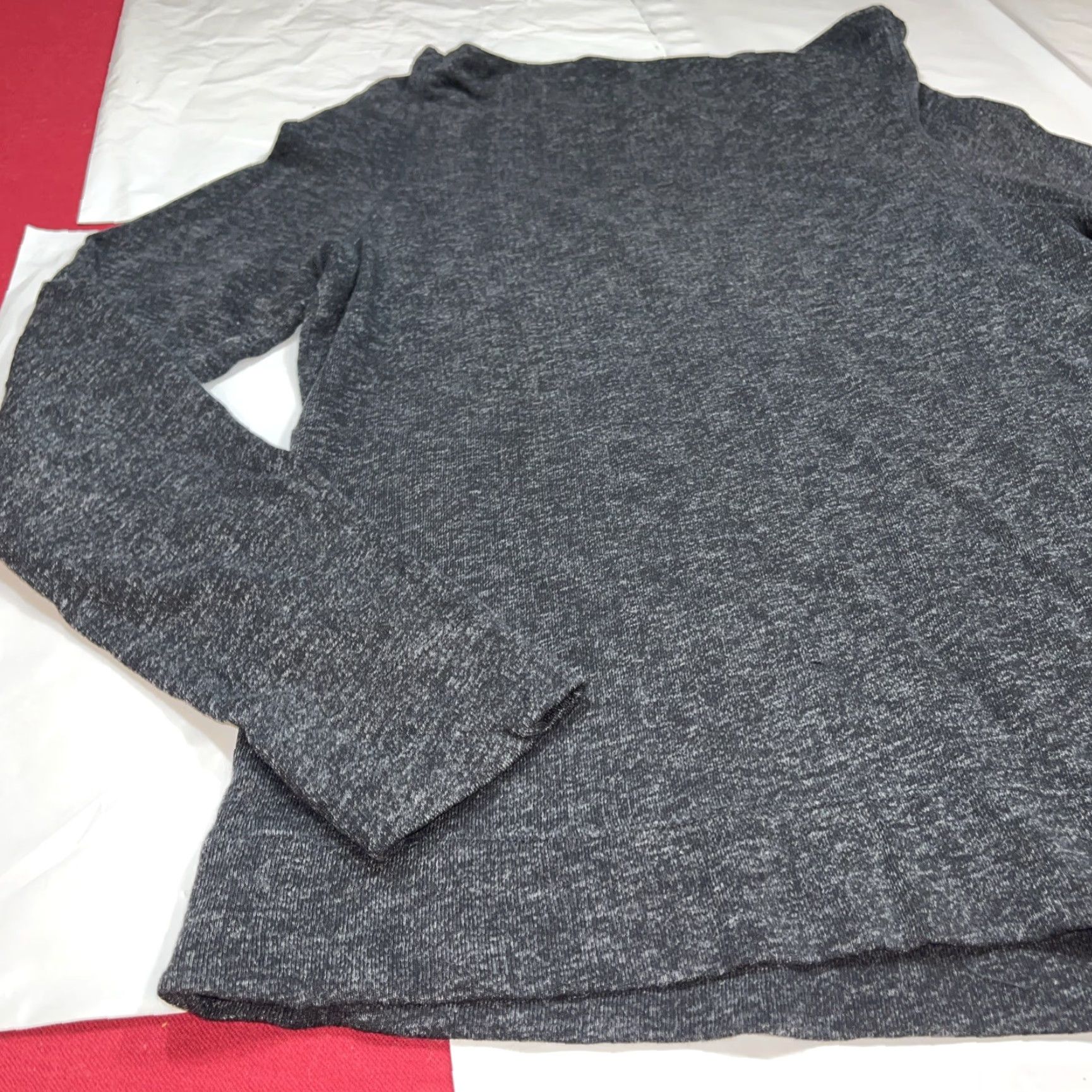 James Perse James Perse Standard BLACK Knit Shirt Wide High Neck Pullover Size 3 Large L Size L / US 10 / IT 46 - 6 Thumbnail