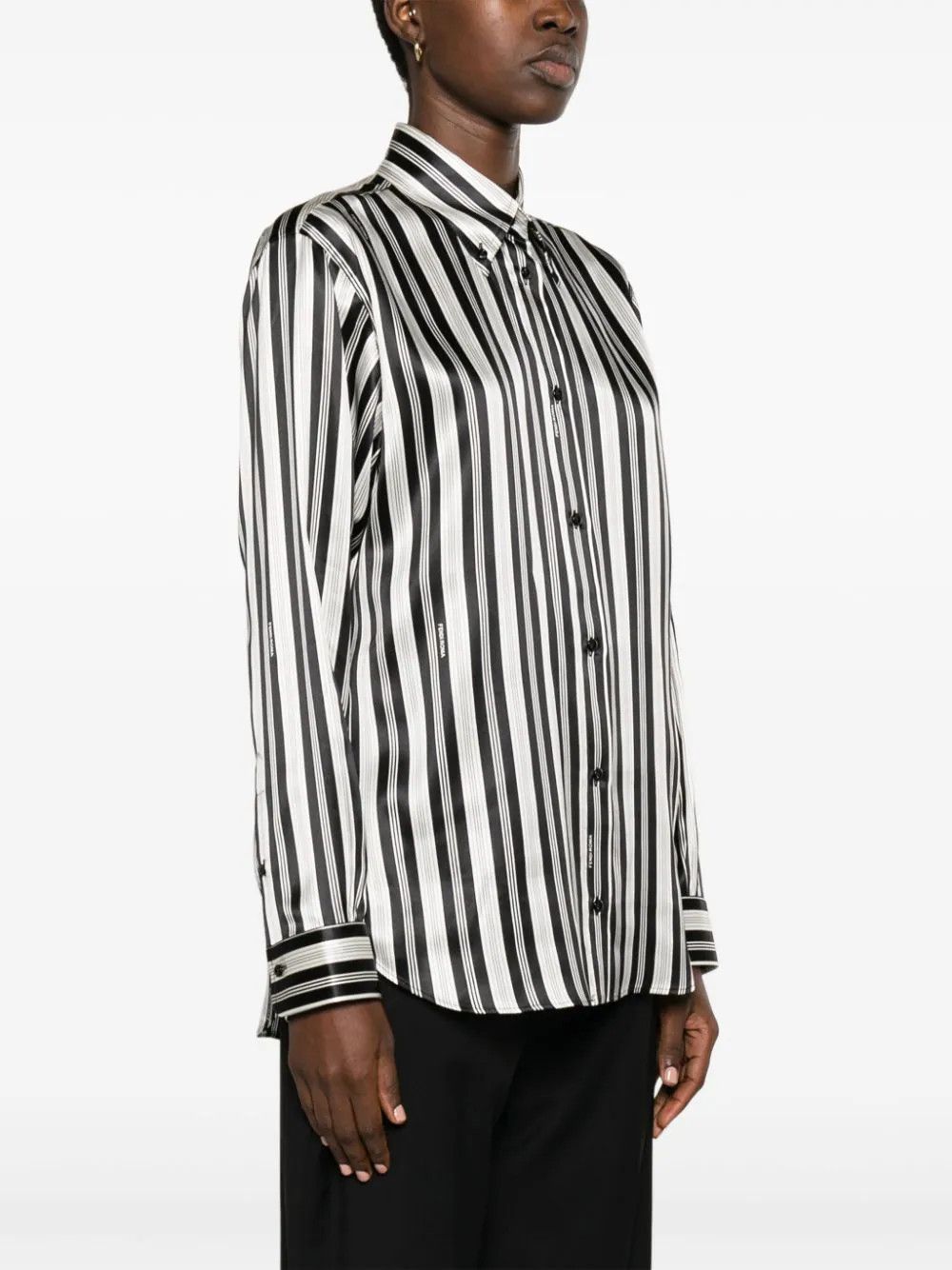 Fendi o1loc1c0824 Shirt in Black/White Size XS / US 0-2 / IT 36-38 - 2 Thumbnail