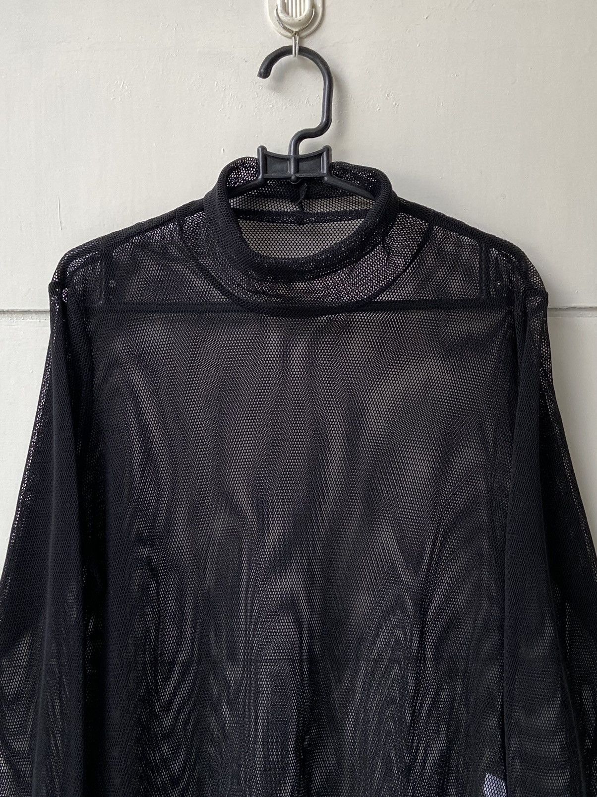 Designer × Japanese Brand ETERNALLY BLAZE Black Mesh T-shirt Size US S / EU 44-46 / 1 - 9 Thumbnail