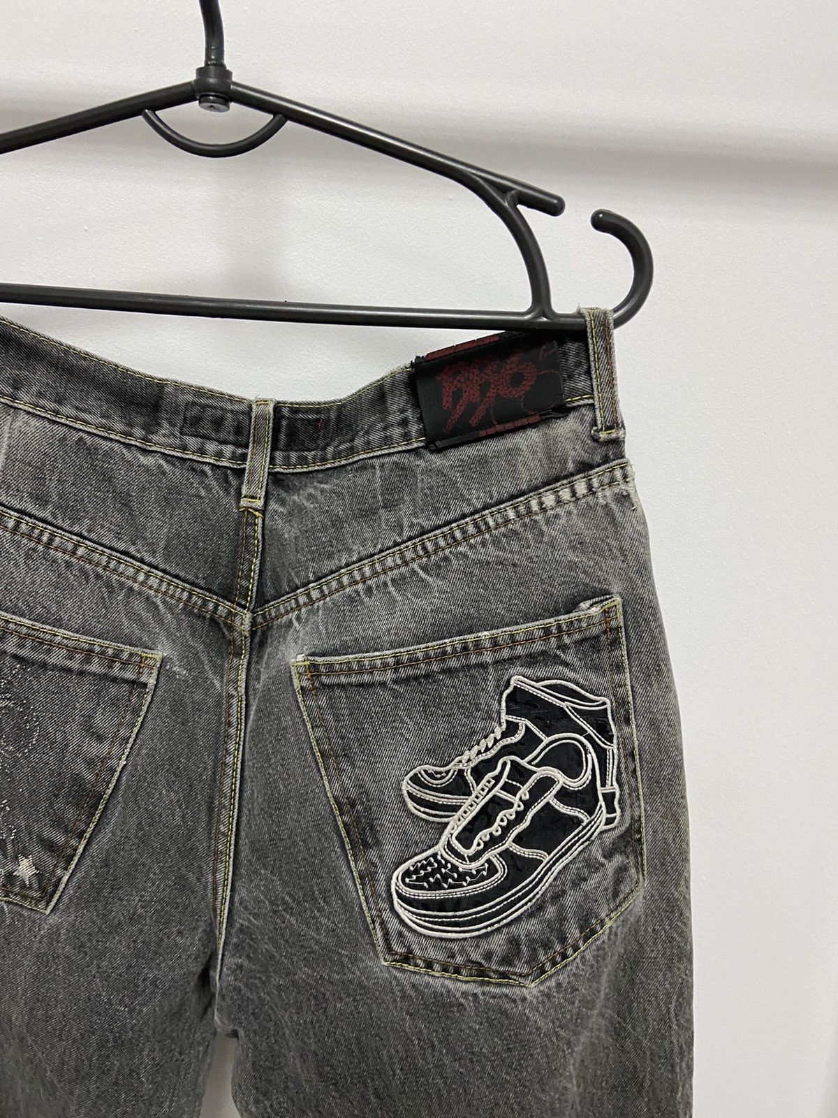 Japanese Brand × Vintage Pants Vintage jeans Sneakers Skate Bad Byz BB6 Japanese Size US 34 / EU 50 - 7 Thumbnail
