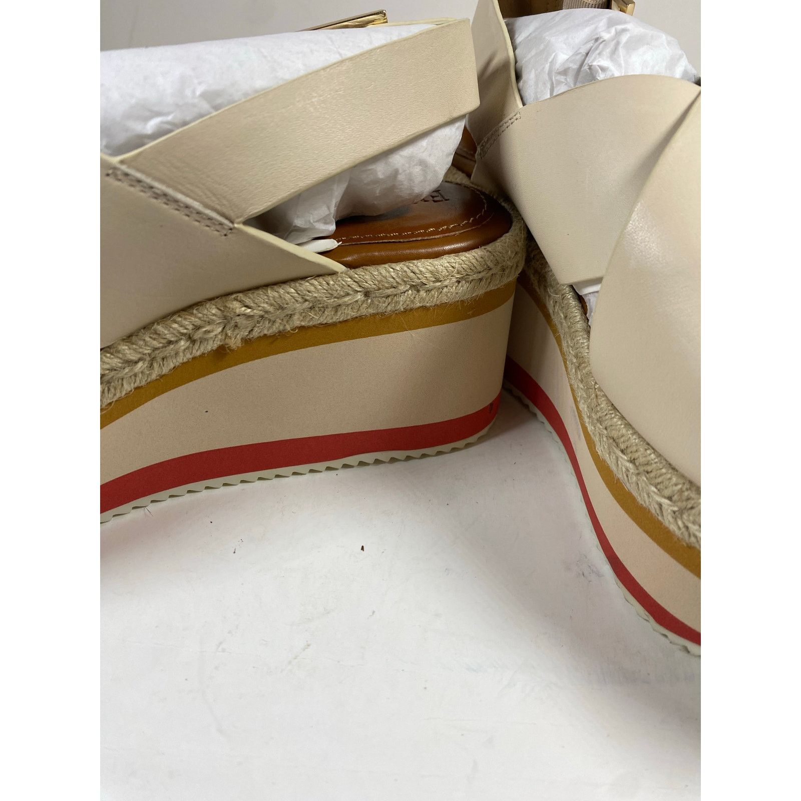 Other Enzo Angiolini Eva Wedge Sandals NWT 9W Size US 9 / IT 39 - 4 Thumbnail