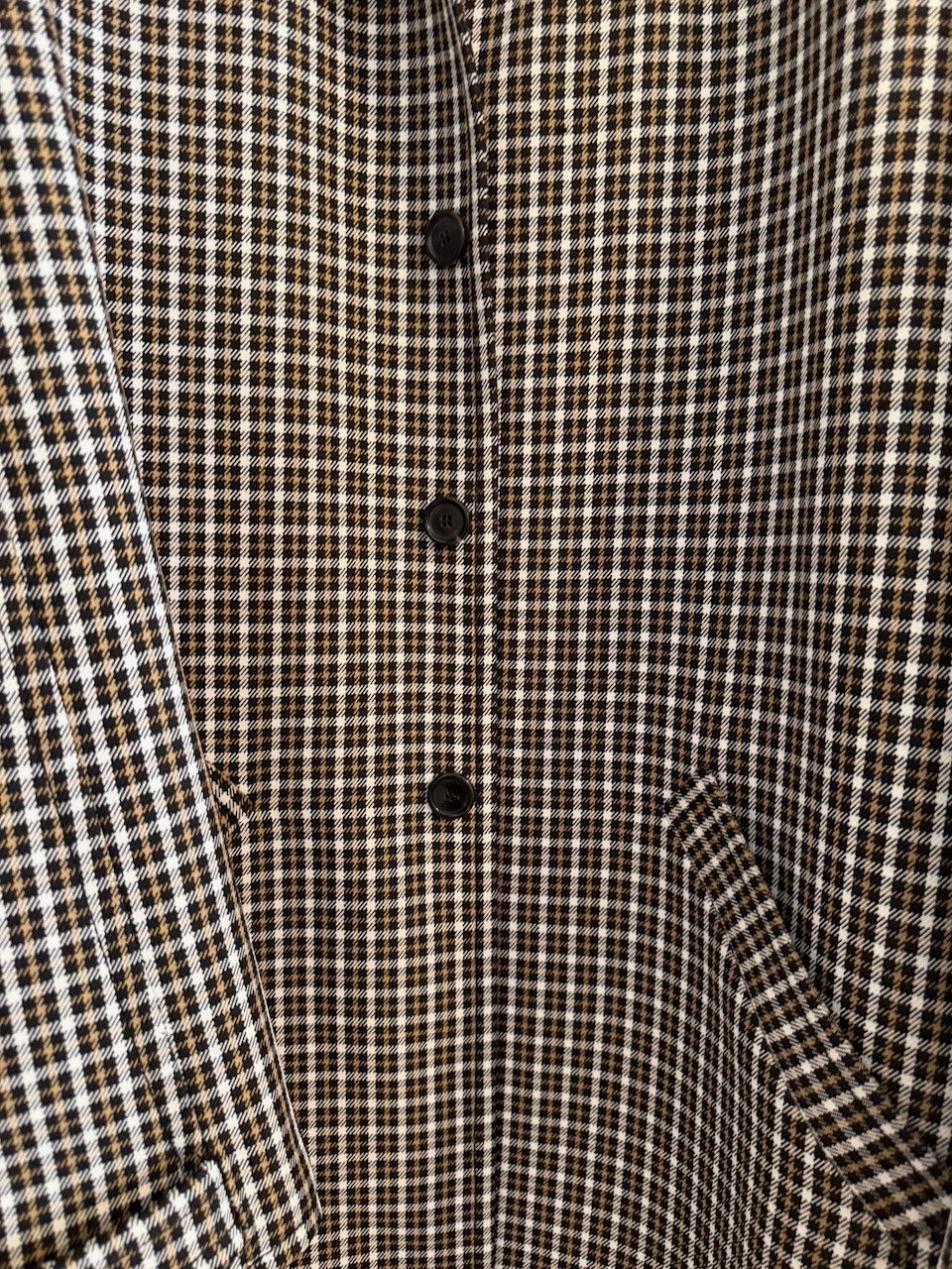 Courreges Courreges Oversized Drop Shoulder Check Coat Size US M / EU 48-50 / 2 - 4 Thumbnail