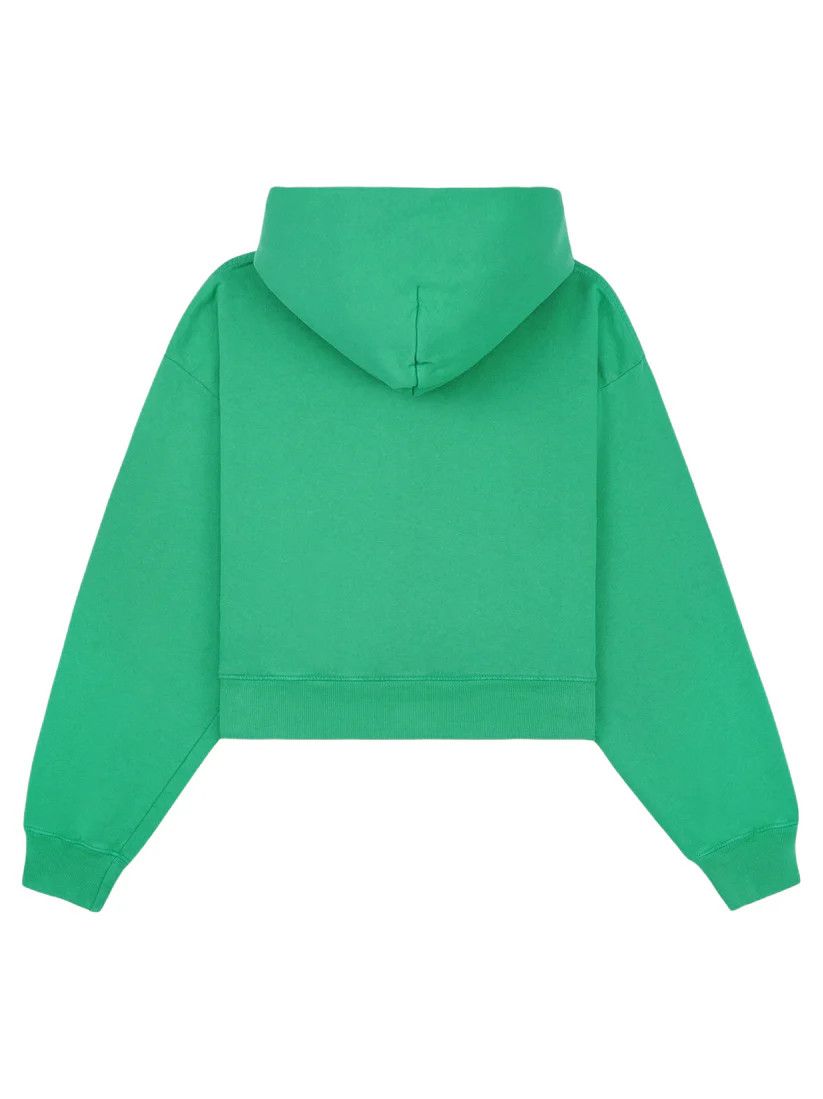 Sporty & Rich o1mle0525 Srhwc Cropped Hoodie in Green Size M / US 6-8 / IT 42-44 - 2 Thumbnail