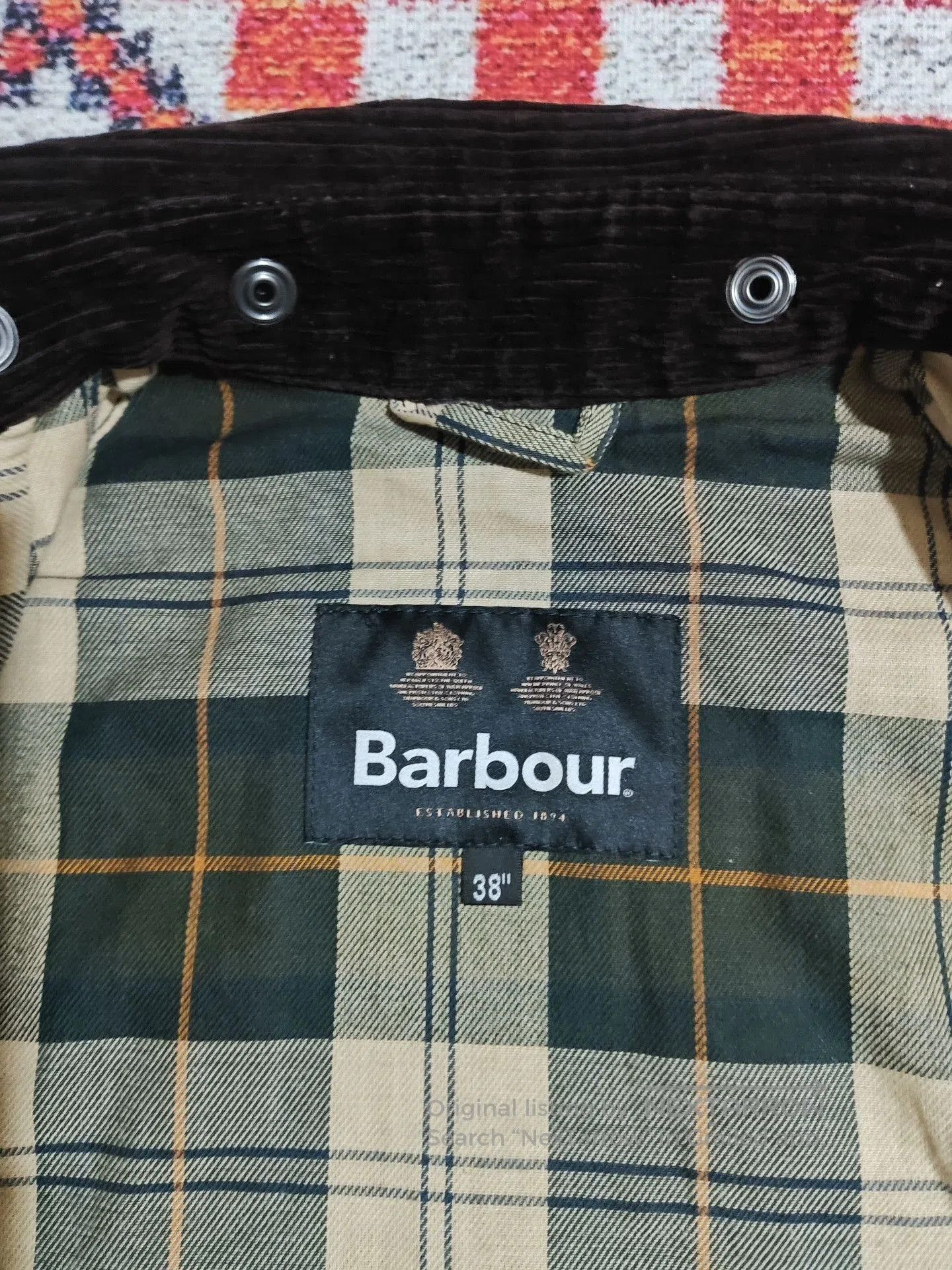 Barbour Barbour OS Bedale Waxed Jacket. Size US M / EU 48-50 / 2 - 4 Thumbnail