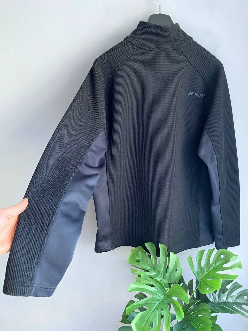 Spyder Spyder Men's Gait Half Zip Black Fleece Sweater, Size XL Size US XL / EU 56 / 4 - 10 Thumbnail