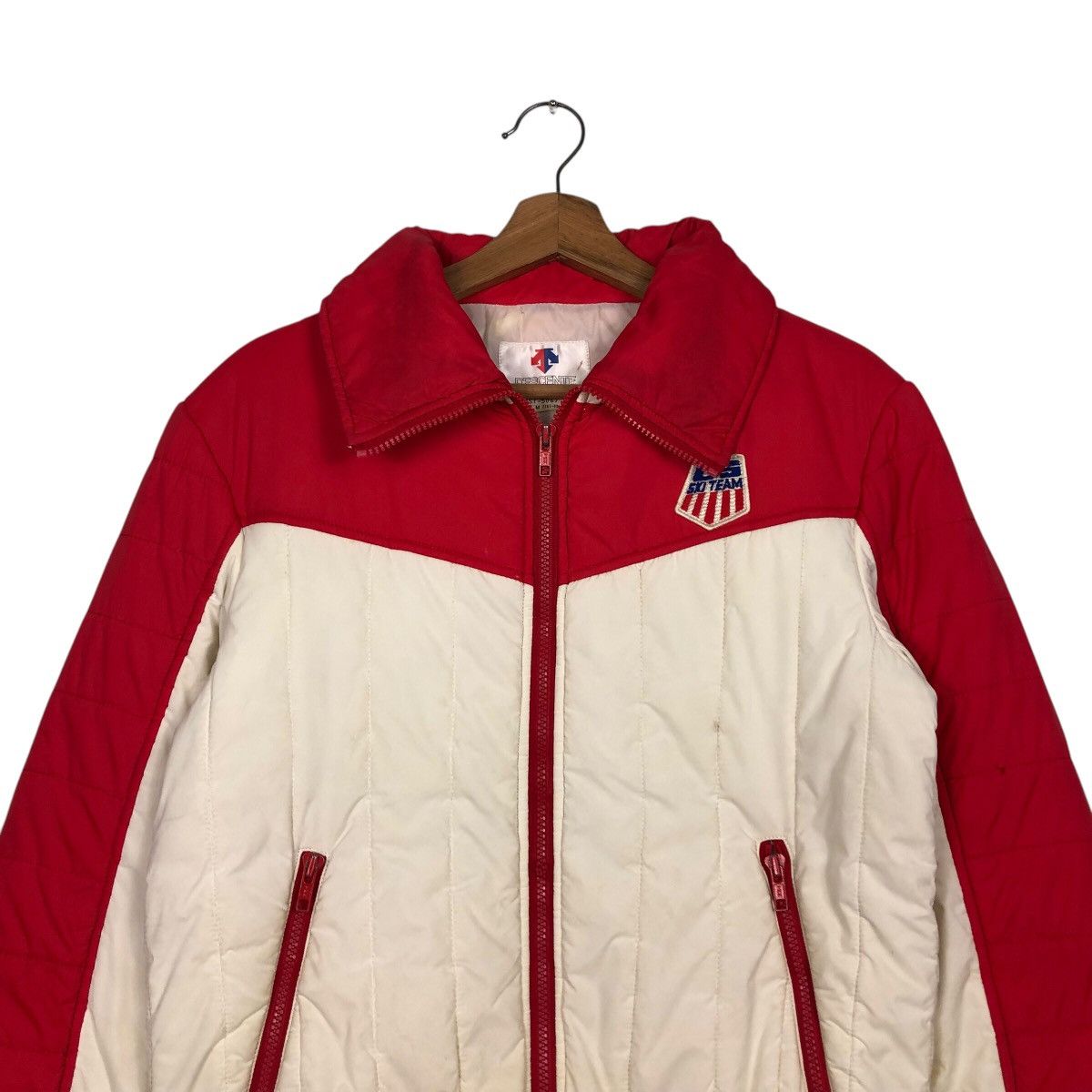 Japanese Brand 📌Vintage Bomber Jacket Us Ski Team Descente Rare Design Size US M / EU 48-50 / 2 - 4 Thumbnail