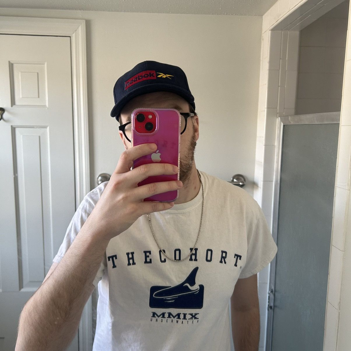 Reebok 90s Y2k Classic Vector Logo FLOCKED CANVAS SNAPBACK CAP NAVY Size ONE SIZE - 12 Thumbnail