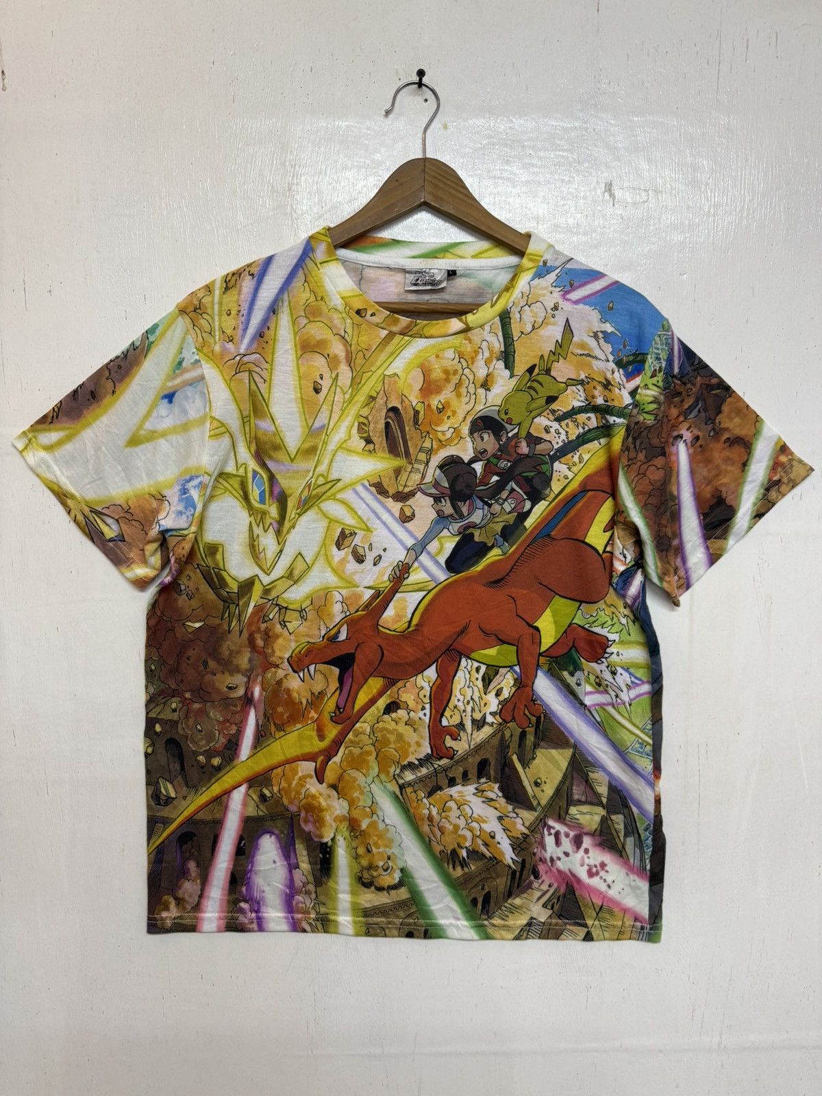 Anime × Japanese Brand × Vintage Vintage Pokemon OVP tee Size US L / EU 52-54 / 3 - 7 Thumbnail
