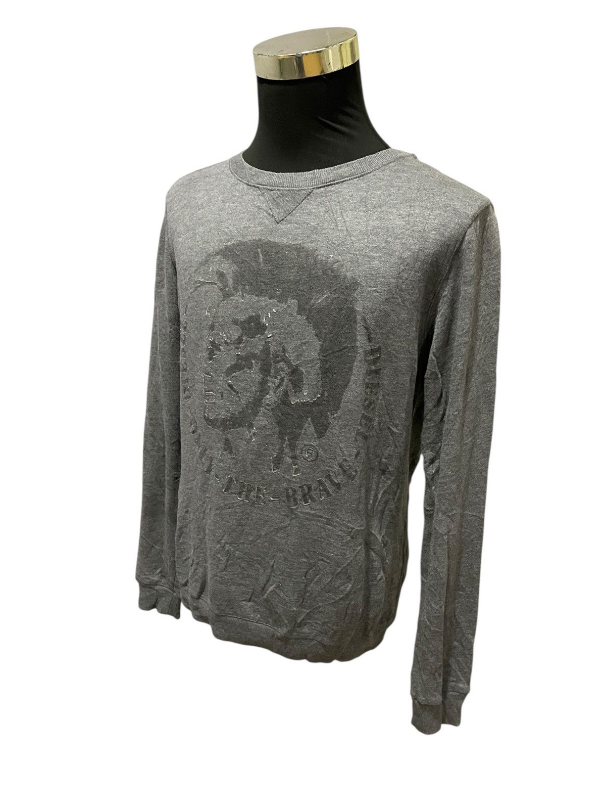 Designer Diesel Only The Brave Mohawk Sweatshirts Size US M / EU 48-50 / 2 - 3 Thumbnail